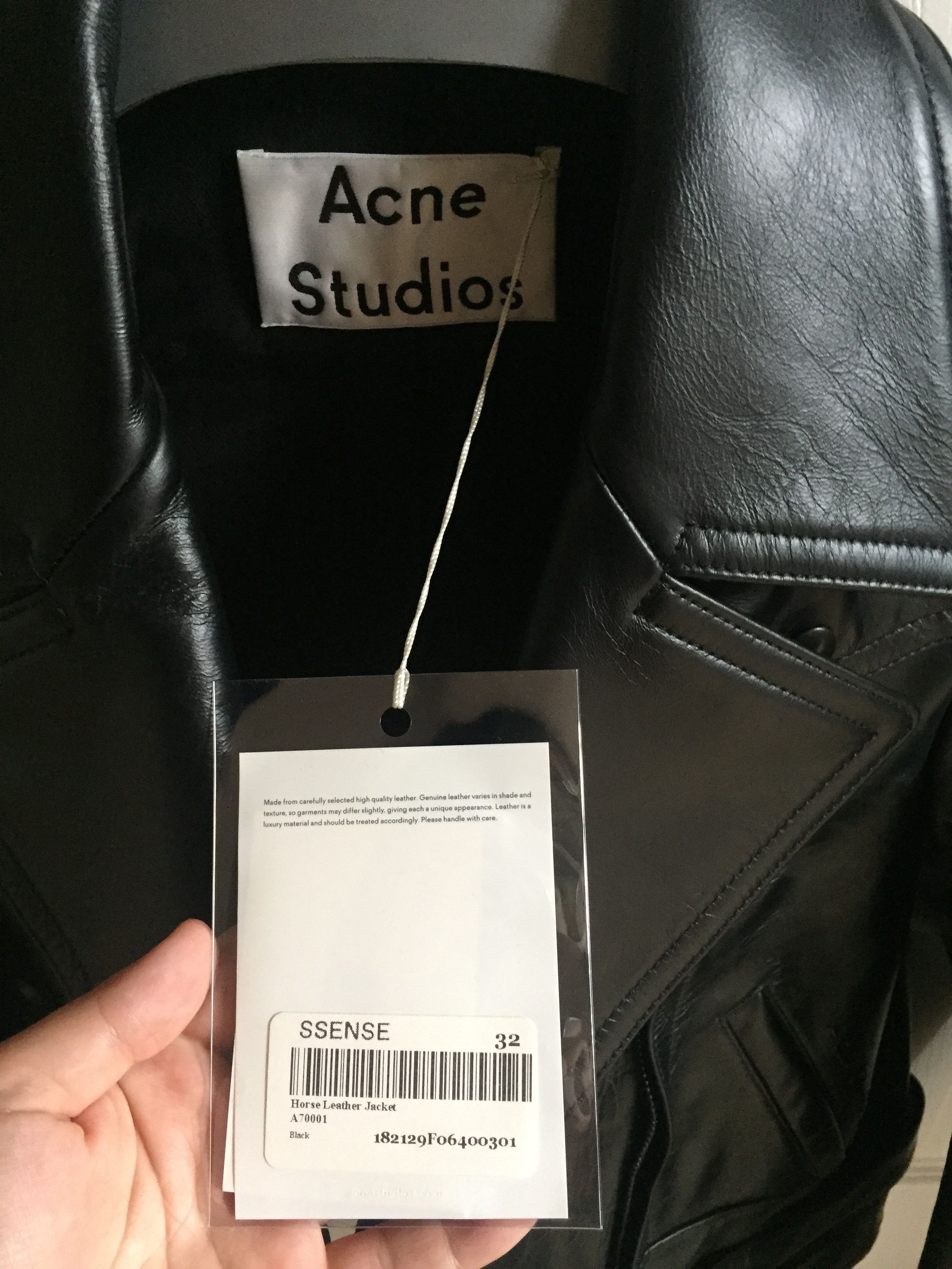 Acne Studios Acne Studios female leather jacket 32 XS NEW Size XS / US 0-2 / IT 36-38 - 11 Thumbnail