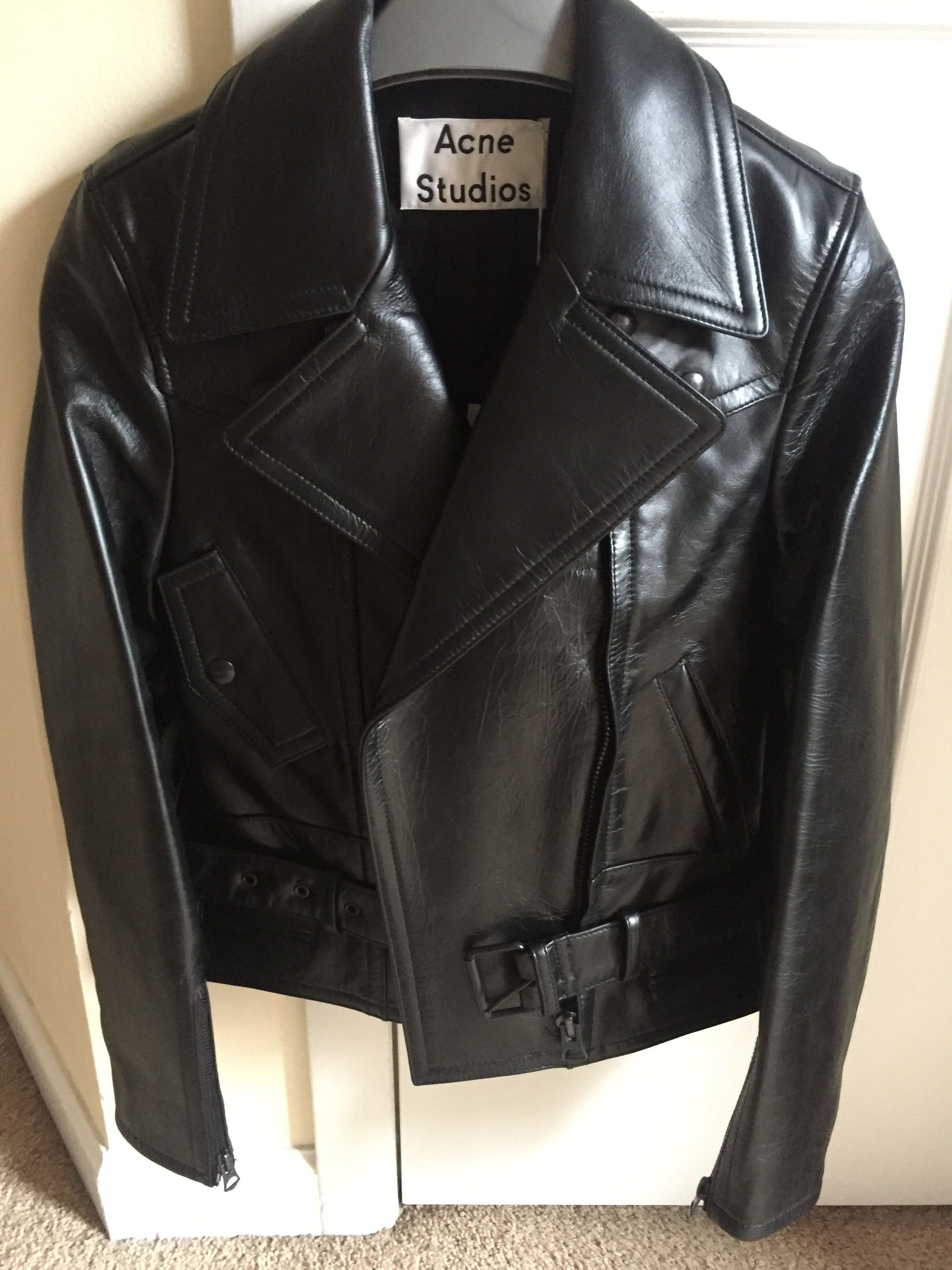 Acne Studios Acne Studios female leather jacket 32 XS NEW Size XS / US 0-2 / IT 36-38 - 9 Thumbnail