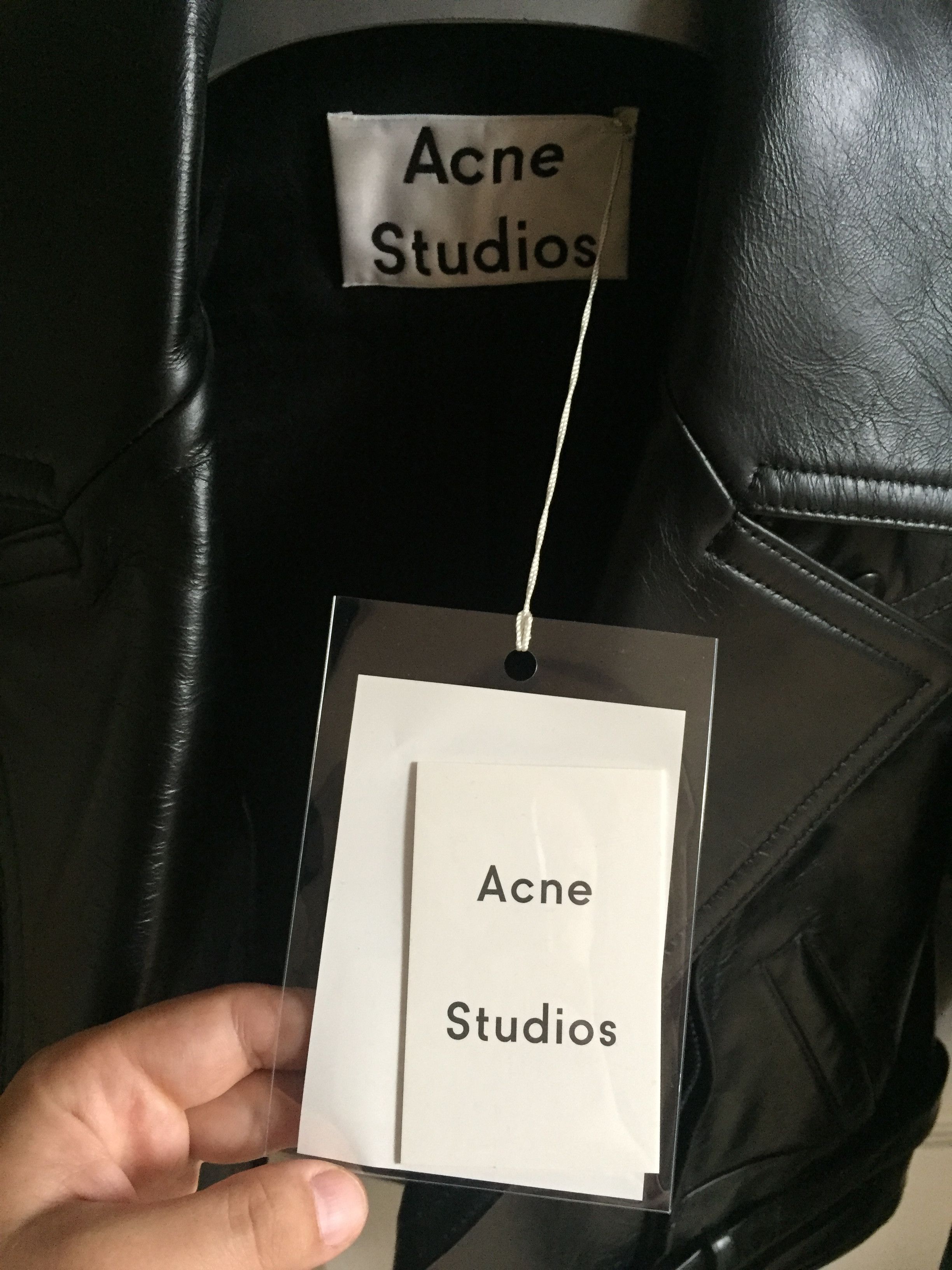 Acne Studios Acne Studios female leather jacket 32 XS NEW Size XS / US 0-2 / IT 36-38 - 10 Thumbnail