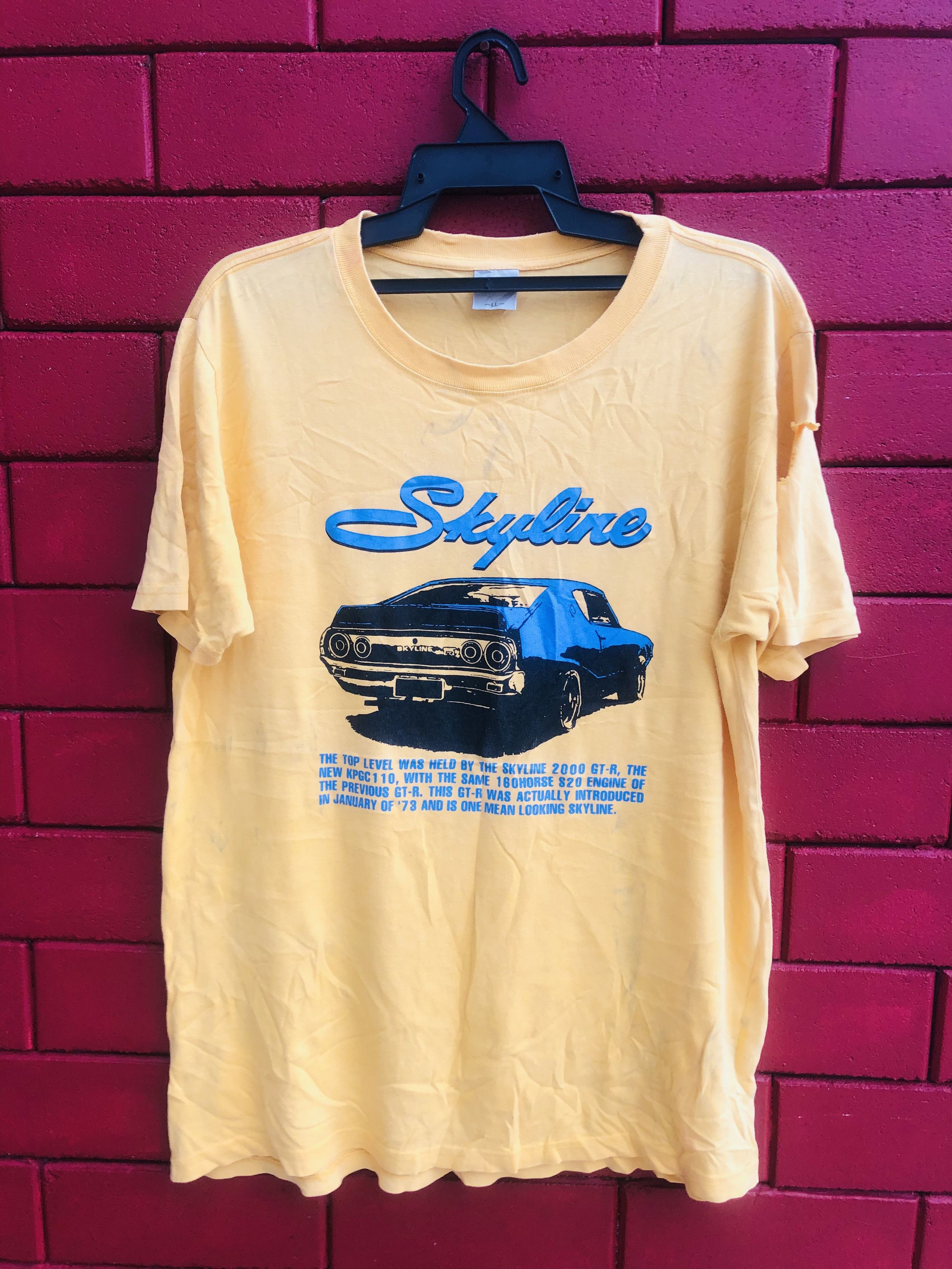 Japanese Brand × Vintage Vintage Skyline Sport Car Designer Streetwear Fashion Style Size US L / EU 52-54 / 3 - 1 Thumbnail