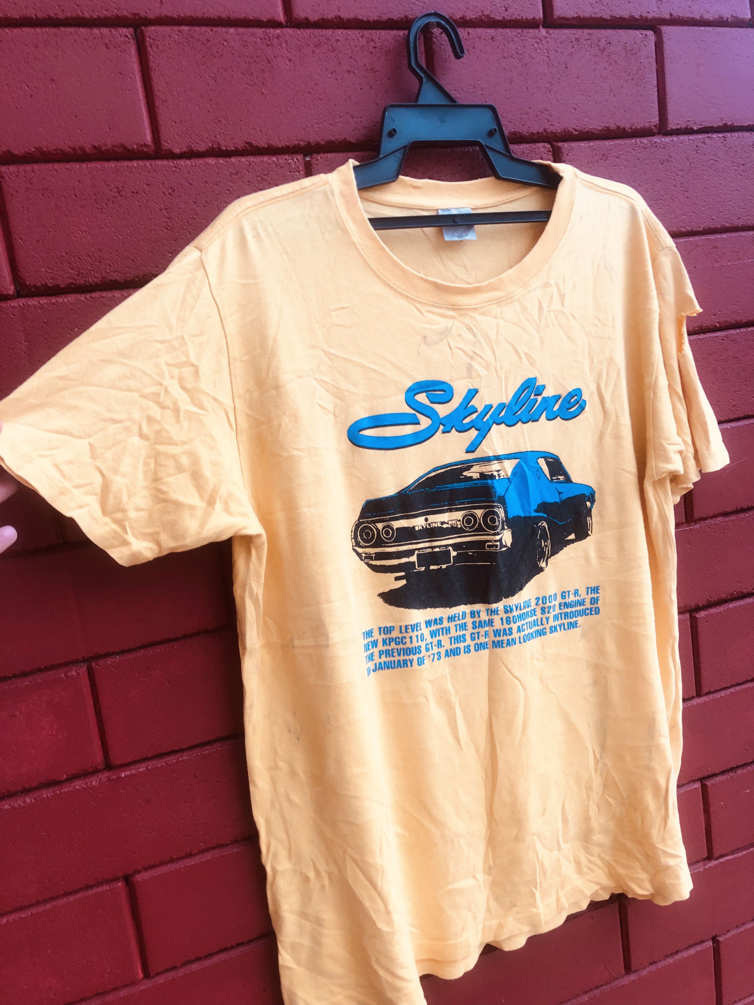 Japanese Brand × Vintage Vintage Skyline Sport Car Designer Streetwear Fashion Style Size US L / EU 52-54 / 3 - 4 Thumbnail