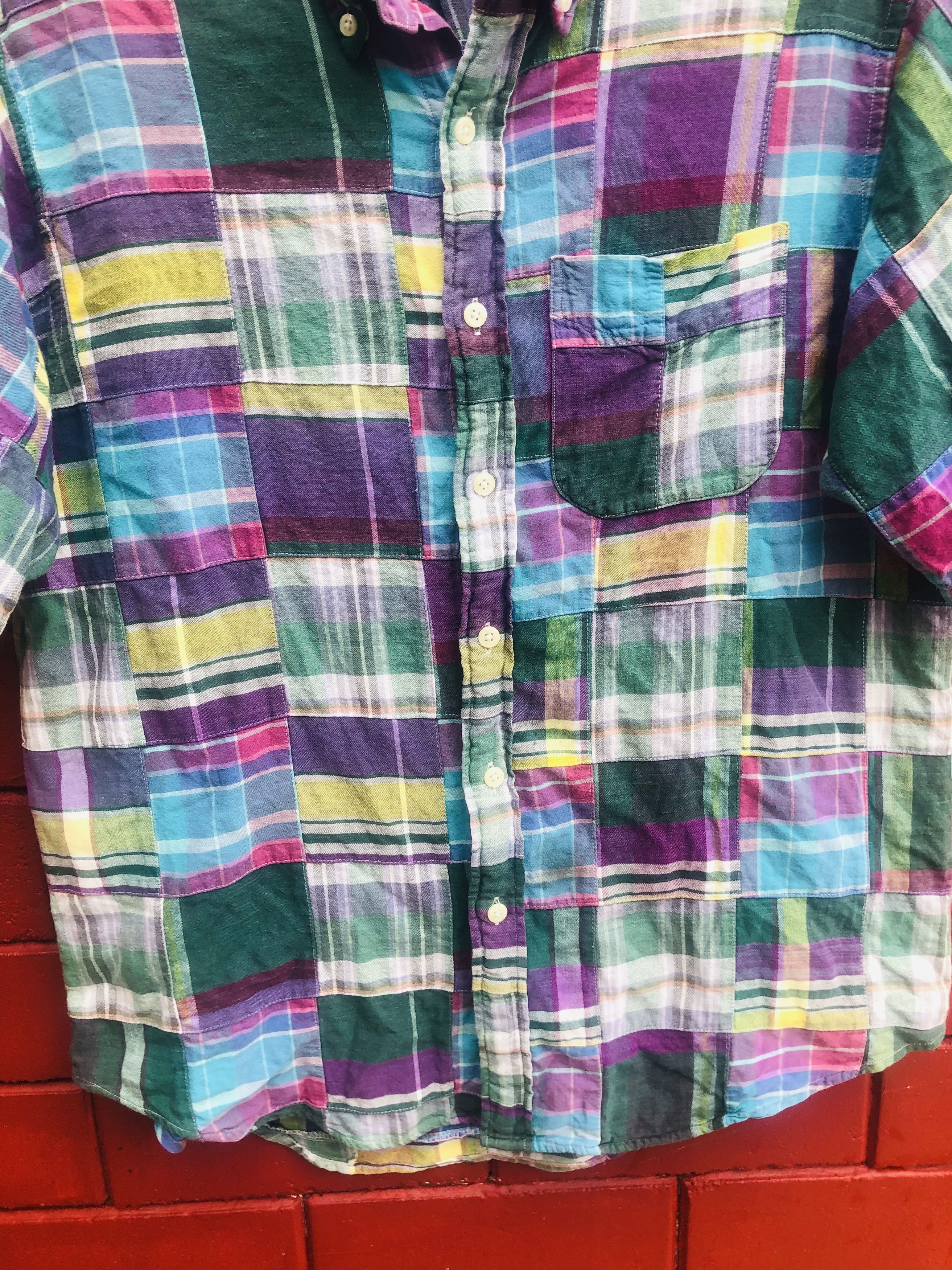 Japanese Brand × Vintage Vintage Patchwork Hio Hop Japanese Designer Style Size US L / EU 52-54 / 3 - 4 Thumbnail