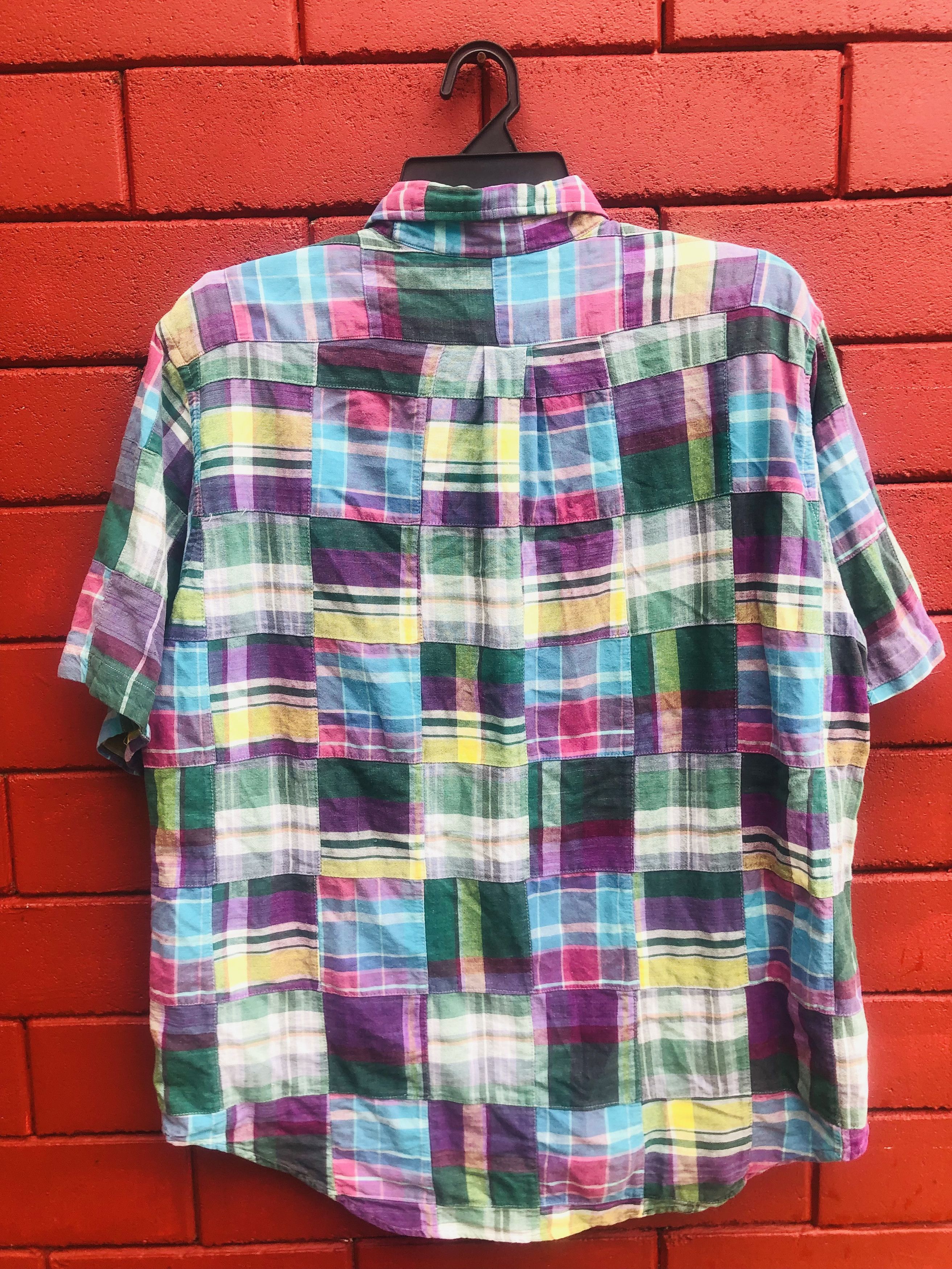 Japanese Brand × Vintage Vintage Patchwork Hio Hop Japanese Designer Style Size US L / EU 52-54 / 3 - 2 Thumbnail