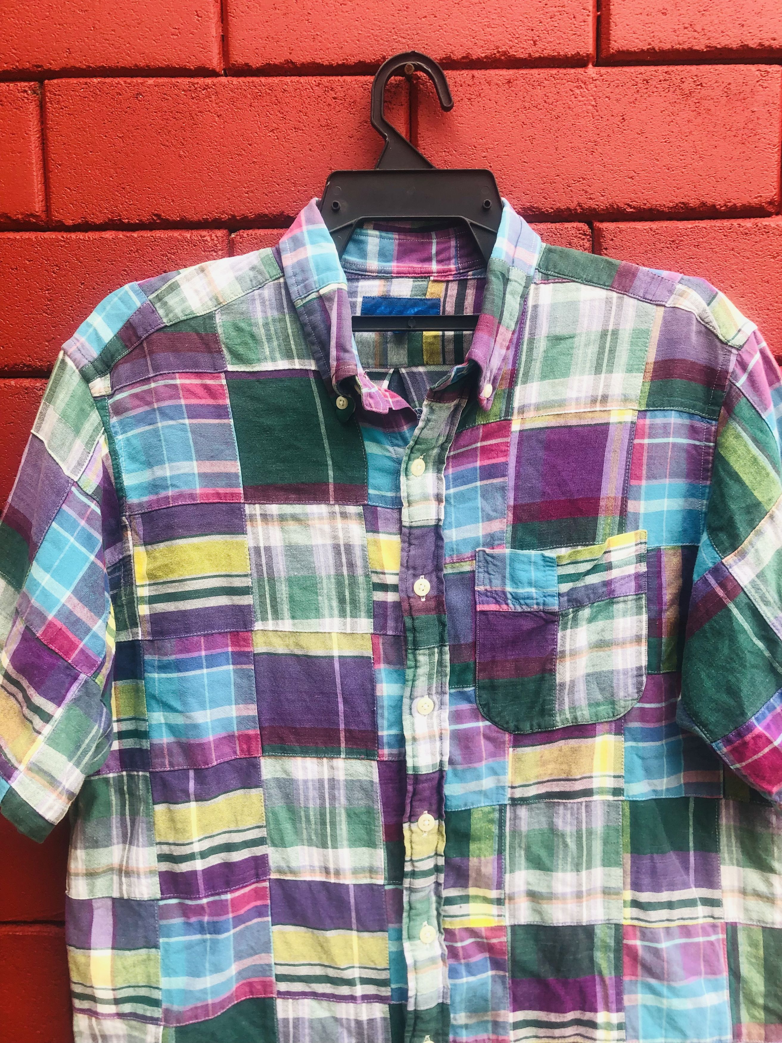Japanese Brand × Vintage Vintage Patchwork Hio Hop Japanese Designer Style Size US L / EU 52-54 / 3 - 3 Thumbnail