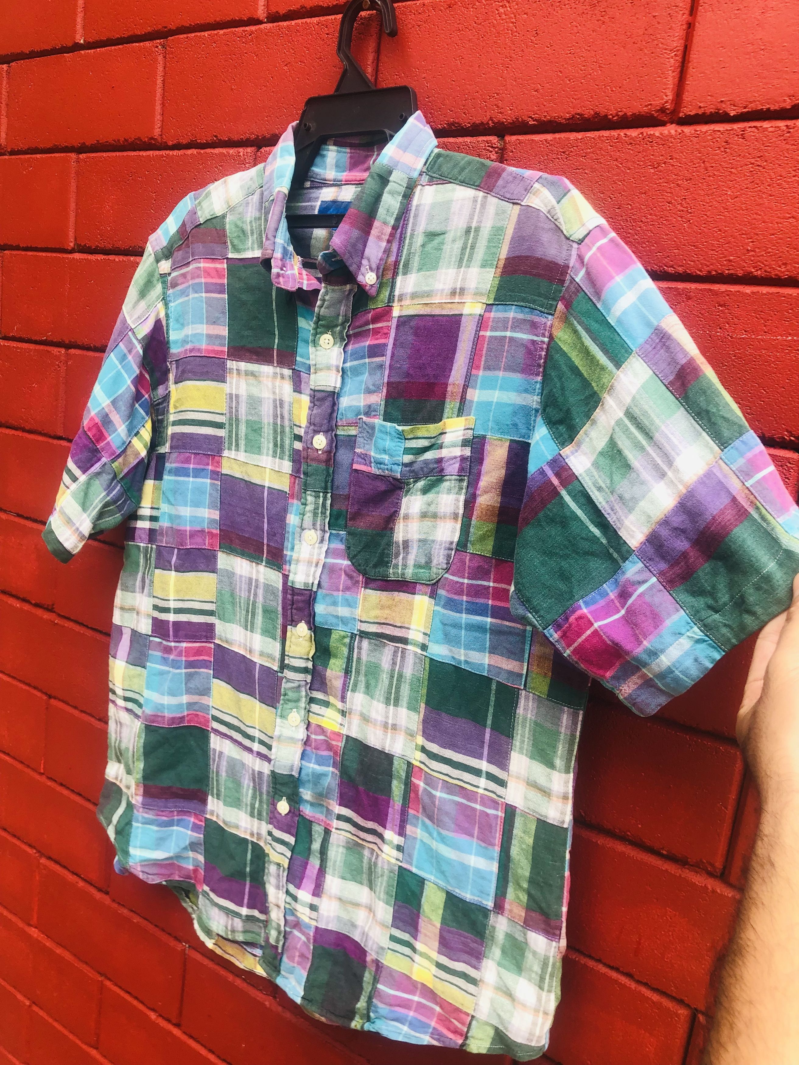 Japanese Brand × Vintage Vintage Patchwork Hio Hop Japanese Designer Style Size US L / EU 52-54 / 3 - 7 Thumbnail