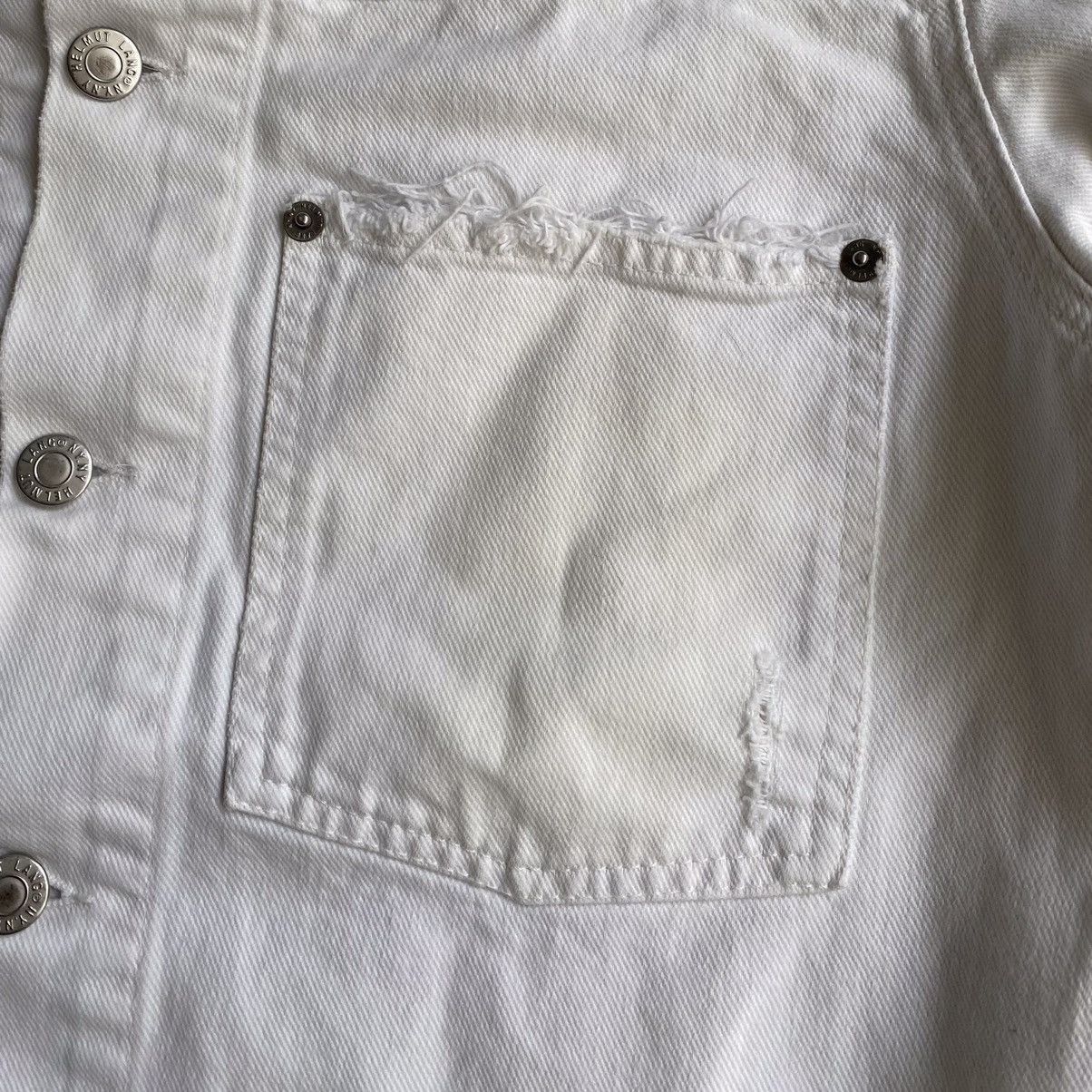 Helmut Lang Helmut Lang Archive Vintage Broke Denim One Pocket Size US M / EU 48-50 / 2 - 5 Thumbnail