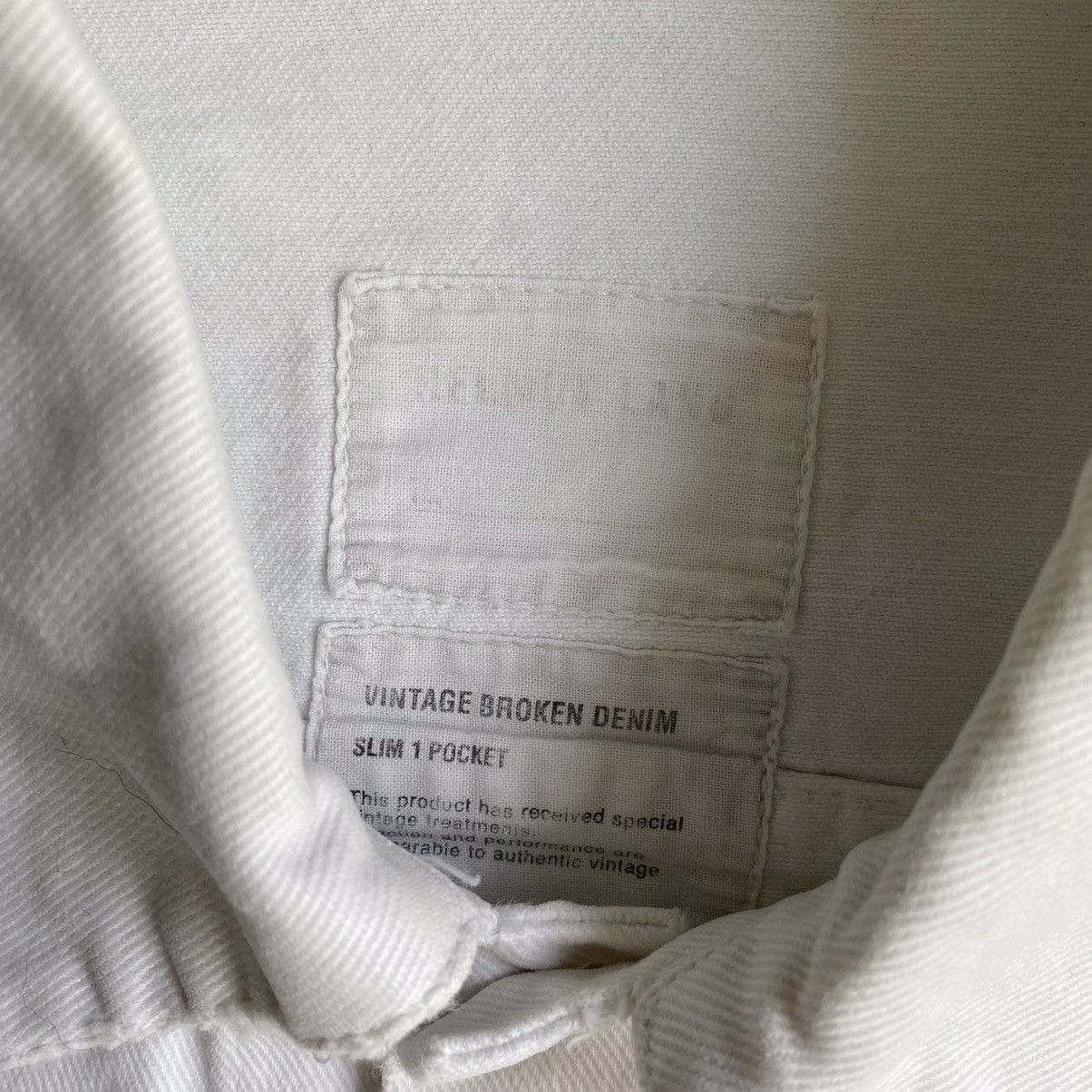 Helmut Lang Helmut Lang Archive Vintage Broke Denim One Pocket Size US M / EU 48-50 / 2 - 6 Thumbnail