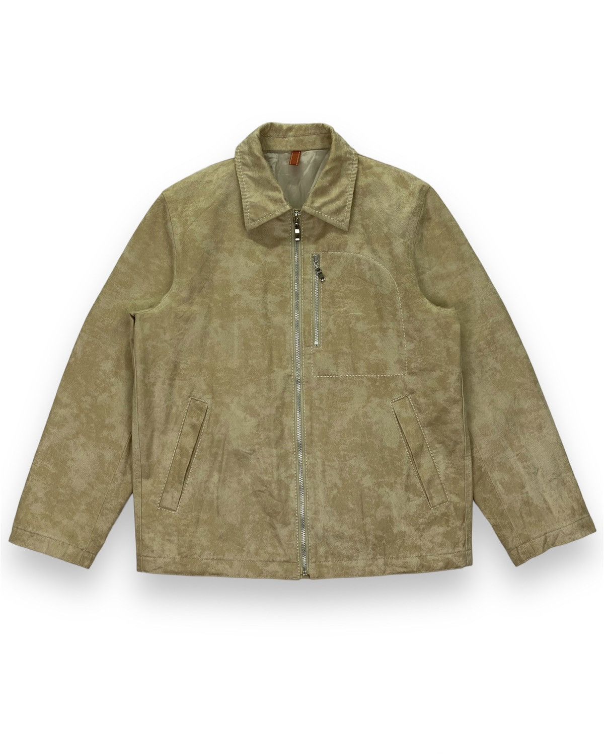 image of 14Th Addiction x If Six Was Nine Kaka By Kazutaka Kato Dirty Distressed Jacket in Cream (Size Small