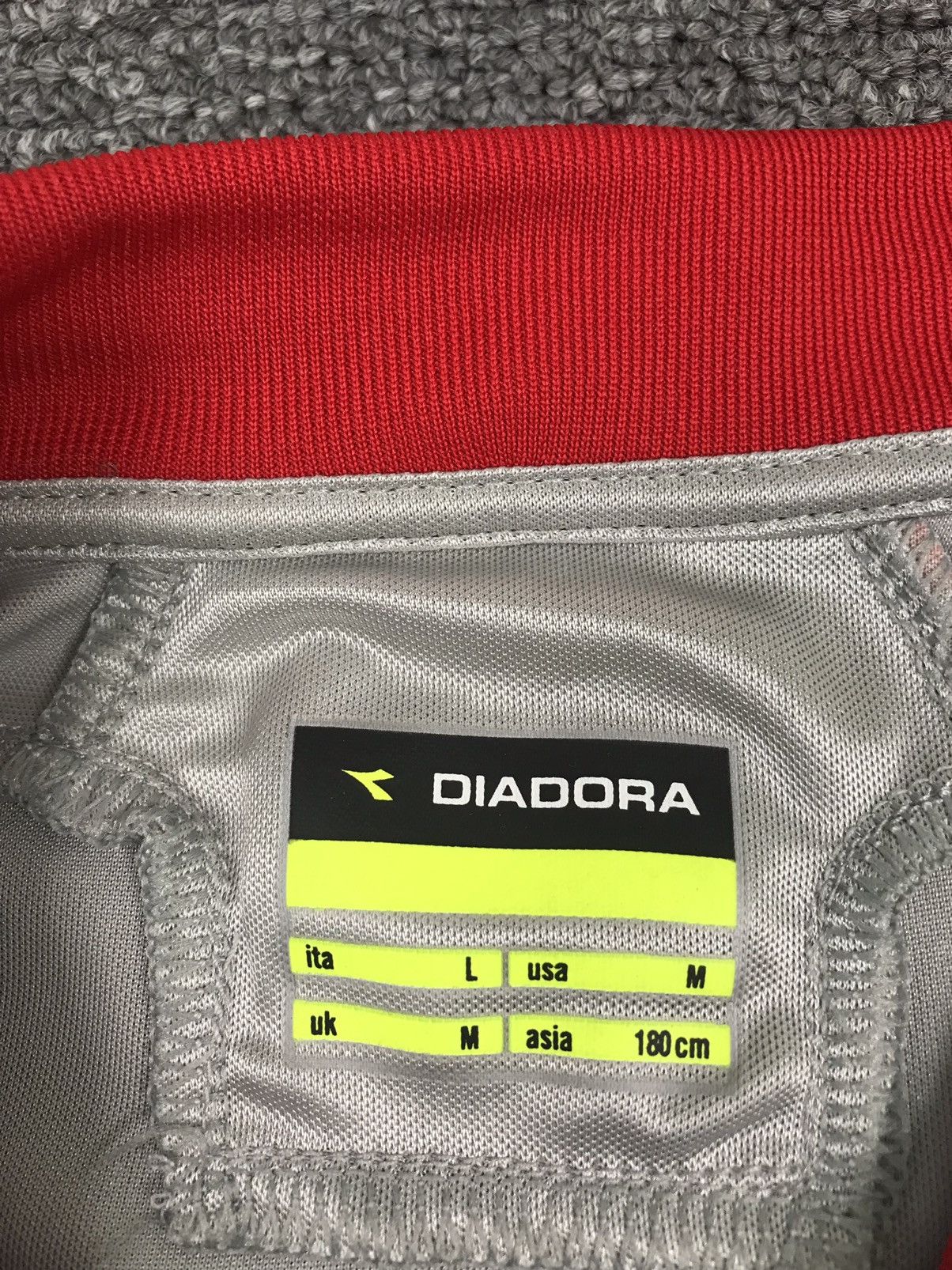 Diadora DIADORA VAFC VALENCIENNES 2009/10 THIRT FORM,LONGSLEEVE,M Size US M / EU 48-50 / 2 - 9 Thumbnail