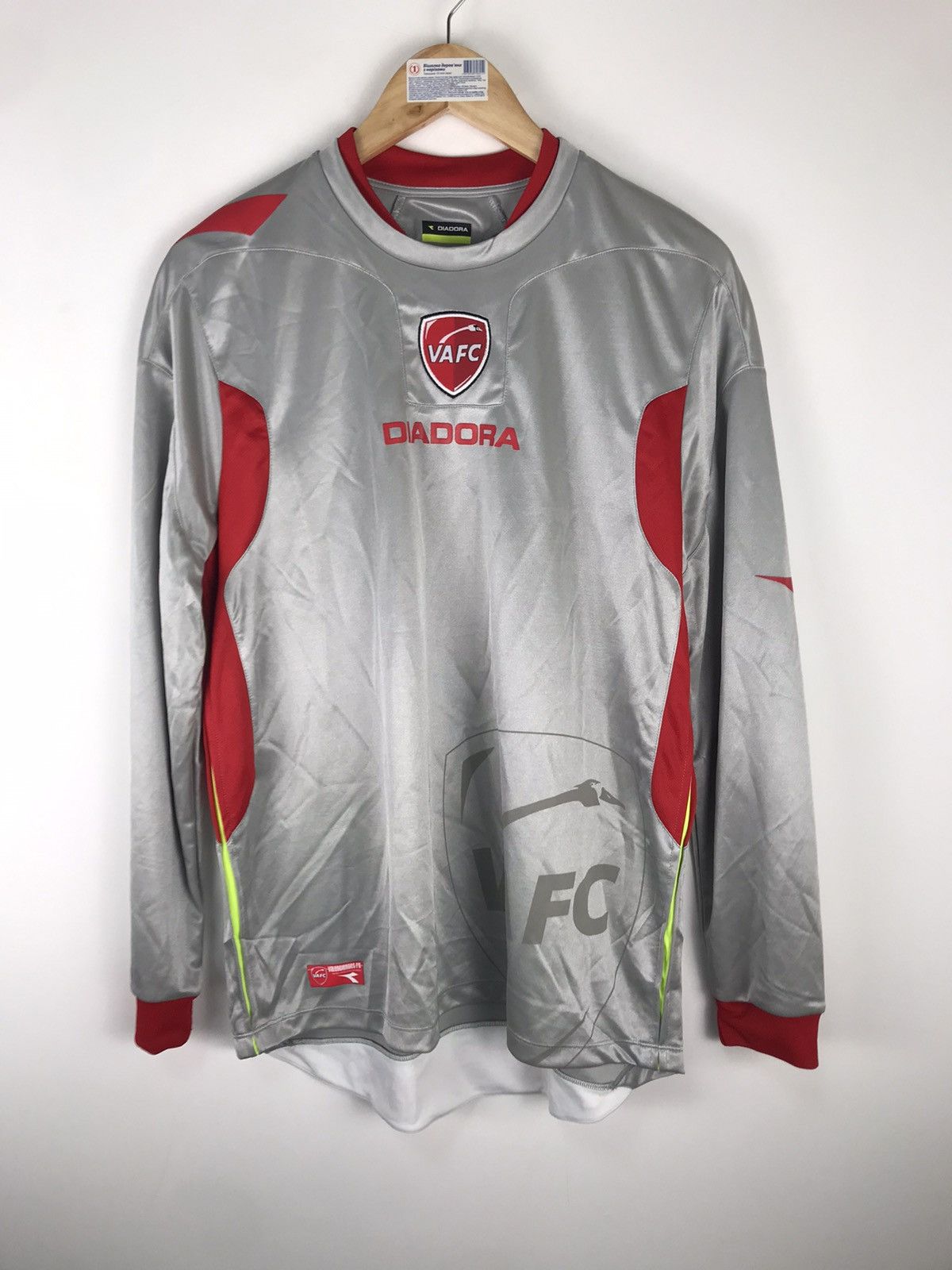 Diadora DIADORA VAFC VALENCIENNES 2009/10 THIRT FORM,LONGSLEEVE,M Size US M / EU 48-50 / 2 - 1 Thumbnail