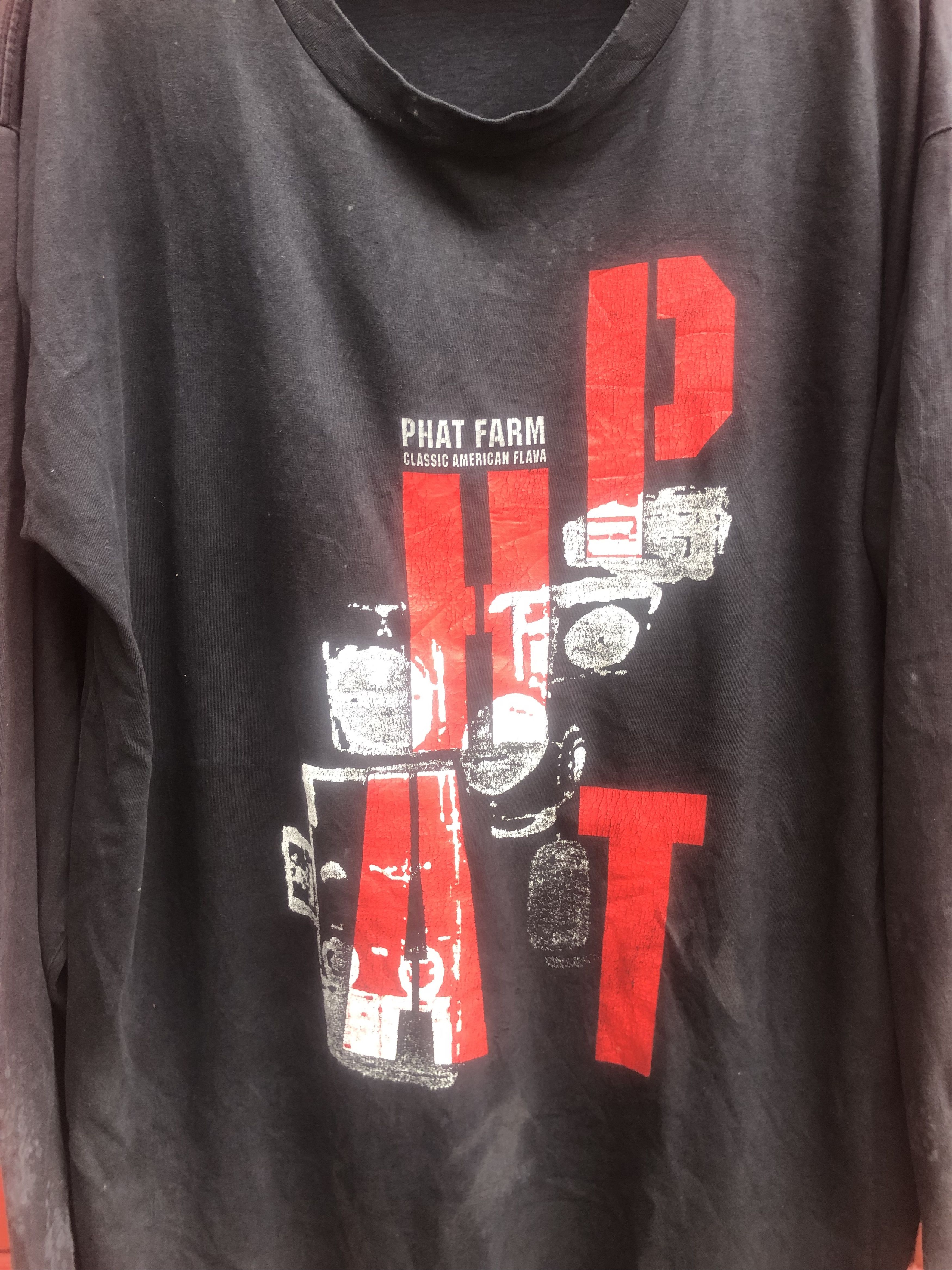 Phat Farm Vintage Phat Farm Hip Hop Designer Streetwear Fashion Style Size US XL / EU 56 / 4 - 2 Thumbnail