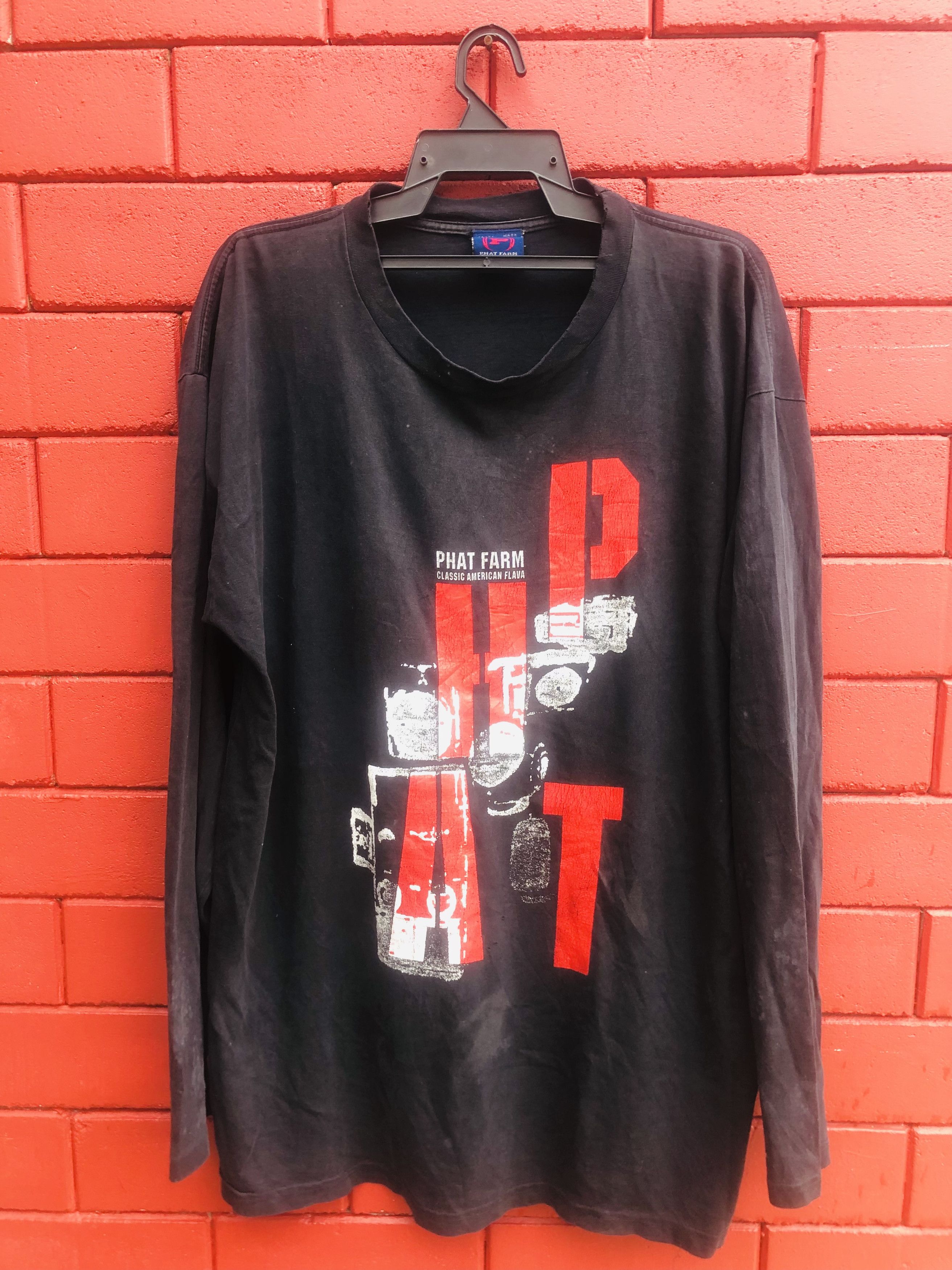 Phat Farm Vintage Phat Farm Hip Hop Designer Streetwear Fashion Style Size US XL / EU 56 / 4 - 1 Thumbnail