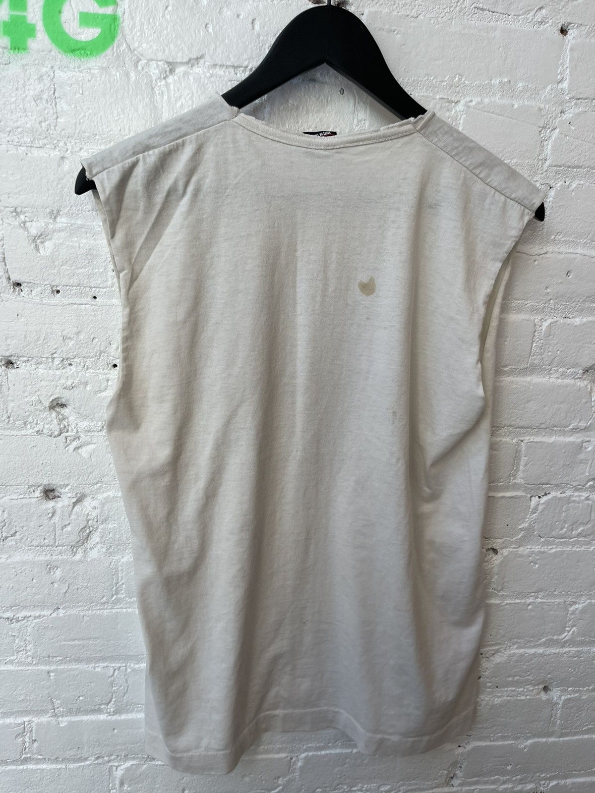 Vintage Vintage 90s TATTOO ARTIST THRASHED TANKTOP 4GSELLER Size US M / EU 48-50 / 2 - 7 Thumbnail