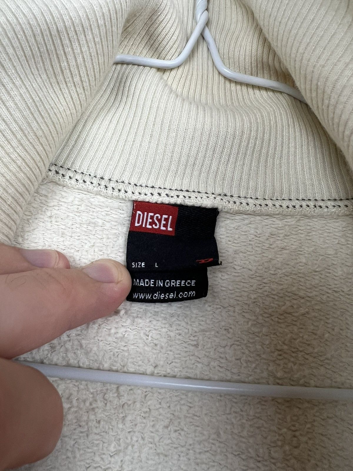 Diesel Diesel Avantgarde zip vintage rare industry hype y2k Size US L / EU 52-54 / 3 - 10 Thumbnail