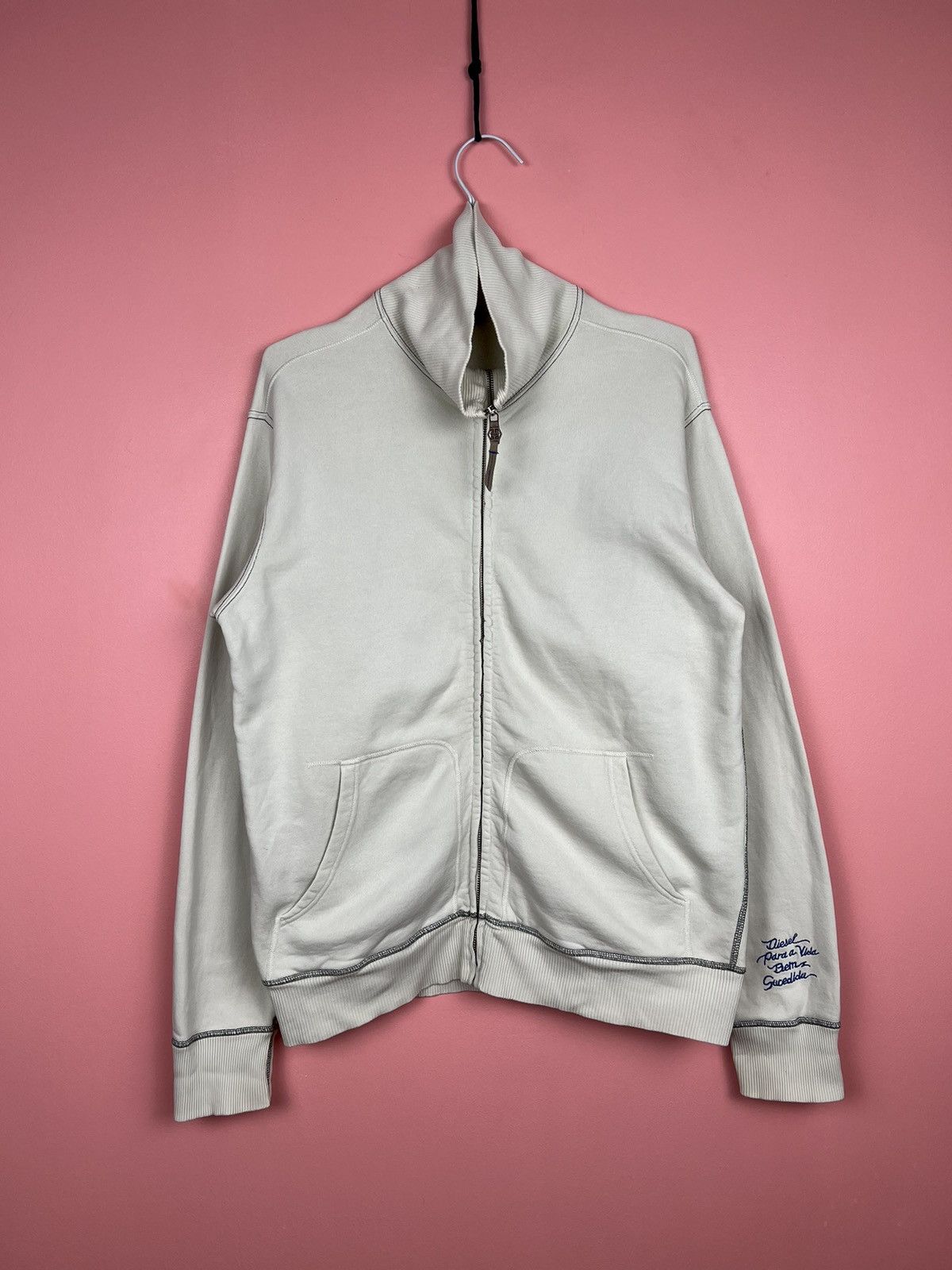 Diesel Diesel Avantgarde zip vintage rare industry hype y2k Size US L / EU 52-54 / 3 - 1 Thumbnail