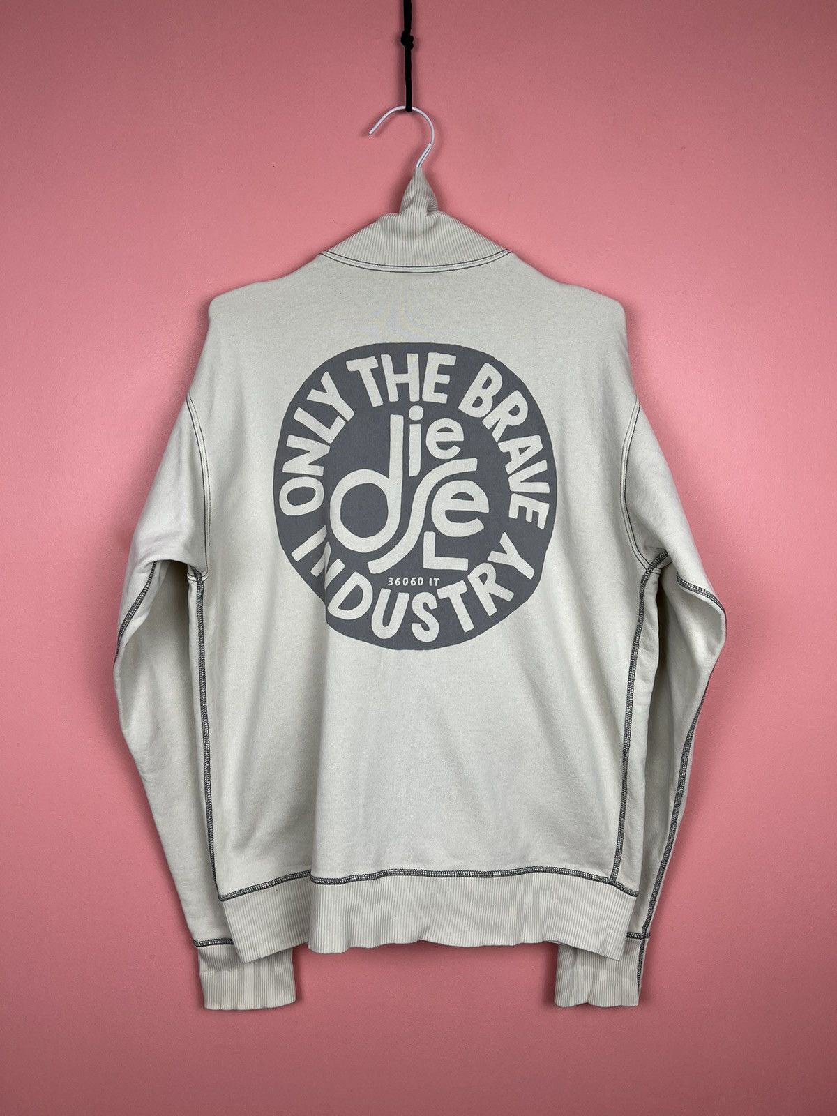 Diesel Diesel Avantgarde zip vintage rare industry hype y2k Size US L / EU 52-54 / 3 - 9 Thumbnail