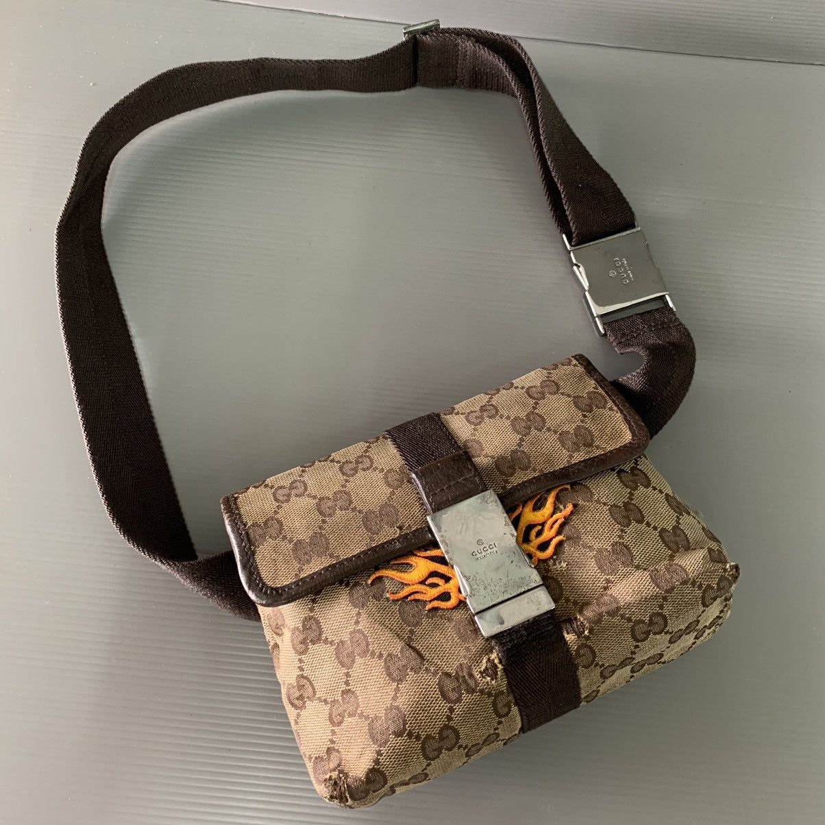 Gucci Gucci Monogram Waistbag Size ONE SIZE - 16 Thumbnail