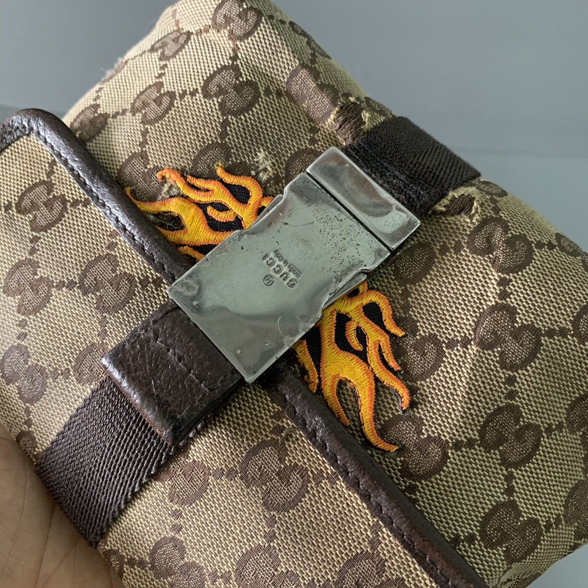 Gucci Gucci Monogram Waistbag Size ONE SIZE - 9 Thumbnail