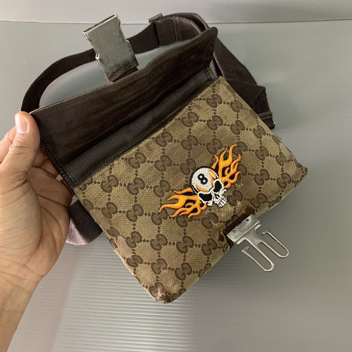 Gucci Gucci Monogram Waistbag Size ONE SIZE - 10 Thumbnail