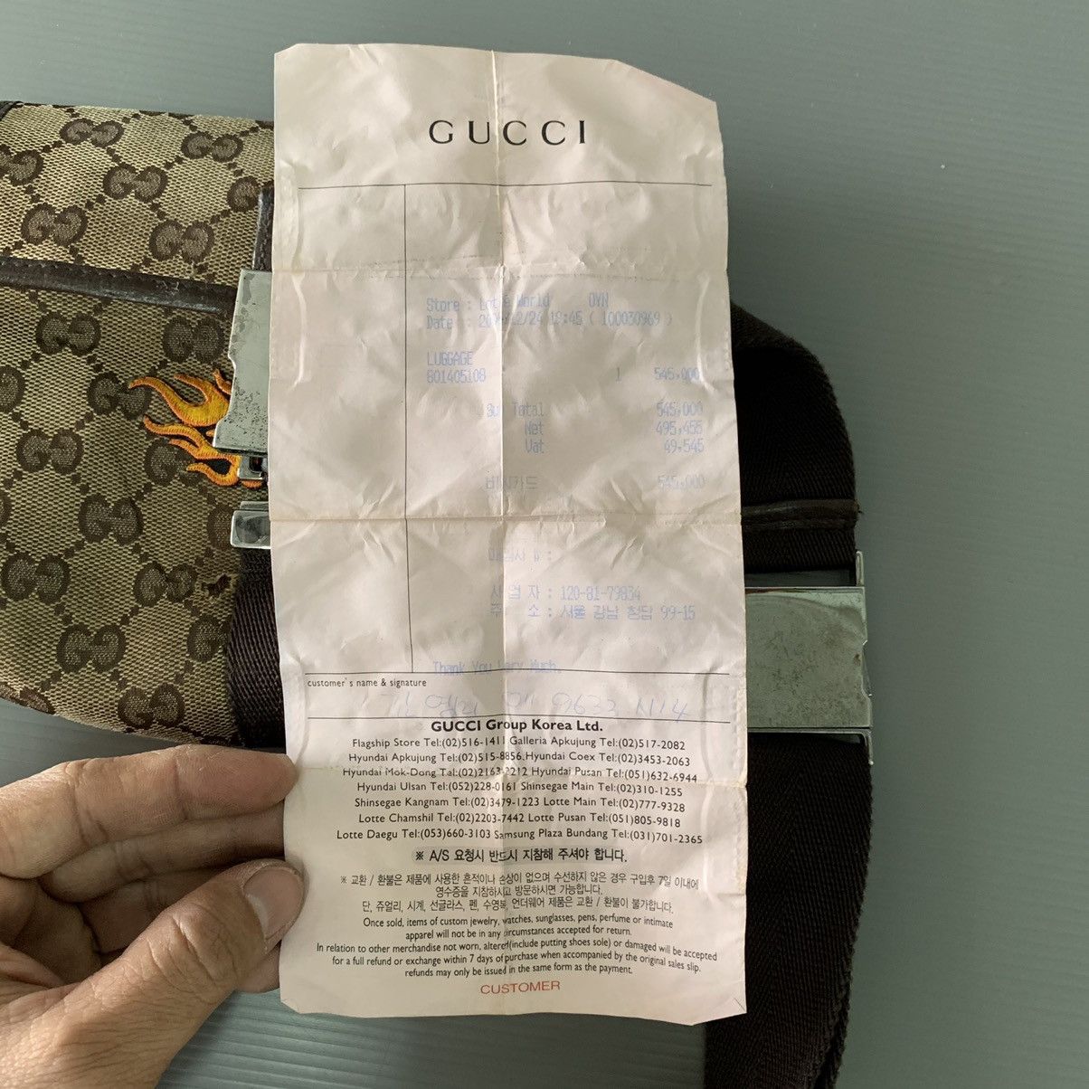 Gucci Gucci Monogram Waistbag Size ONE SIZE - 14 Thumbnail