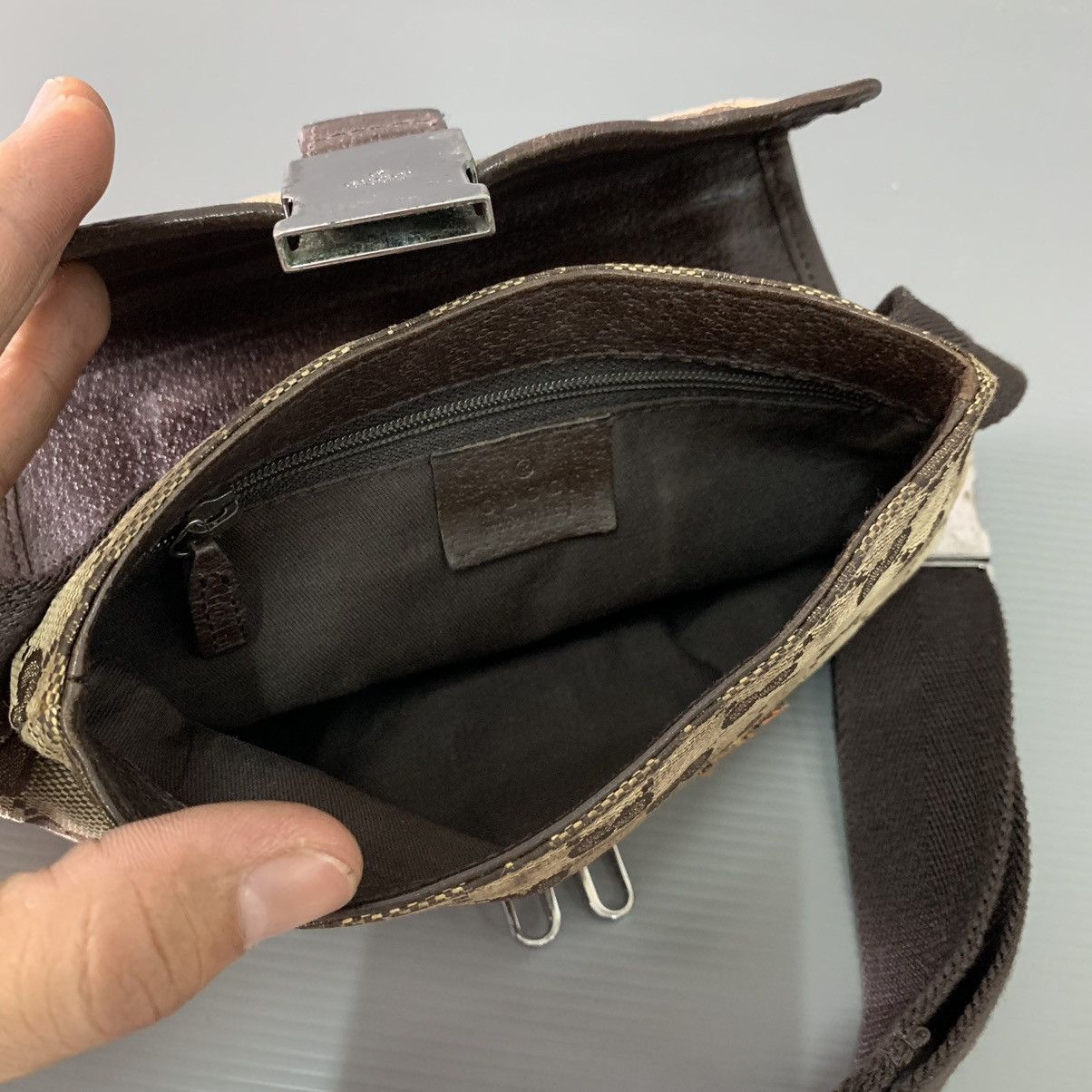Gucci Gucci Monogram Waistbag Size ONE SIZE - 11 Thumbnail