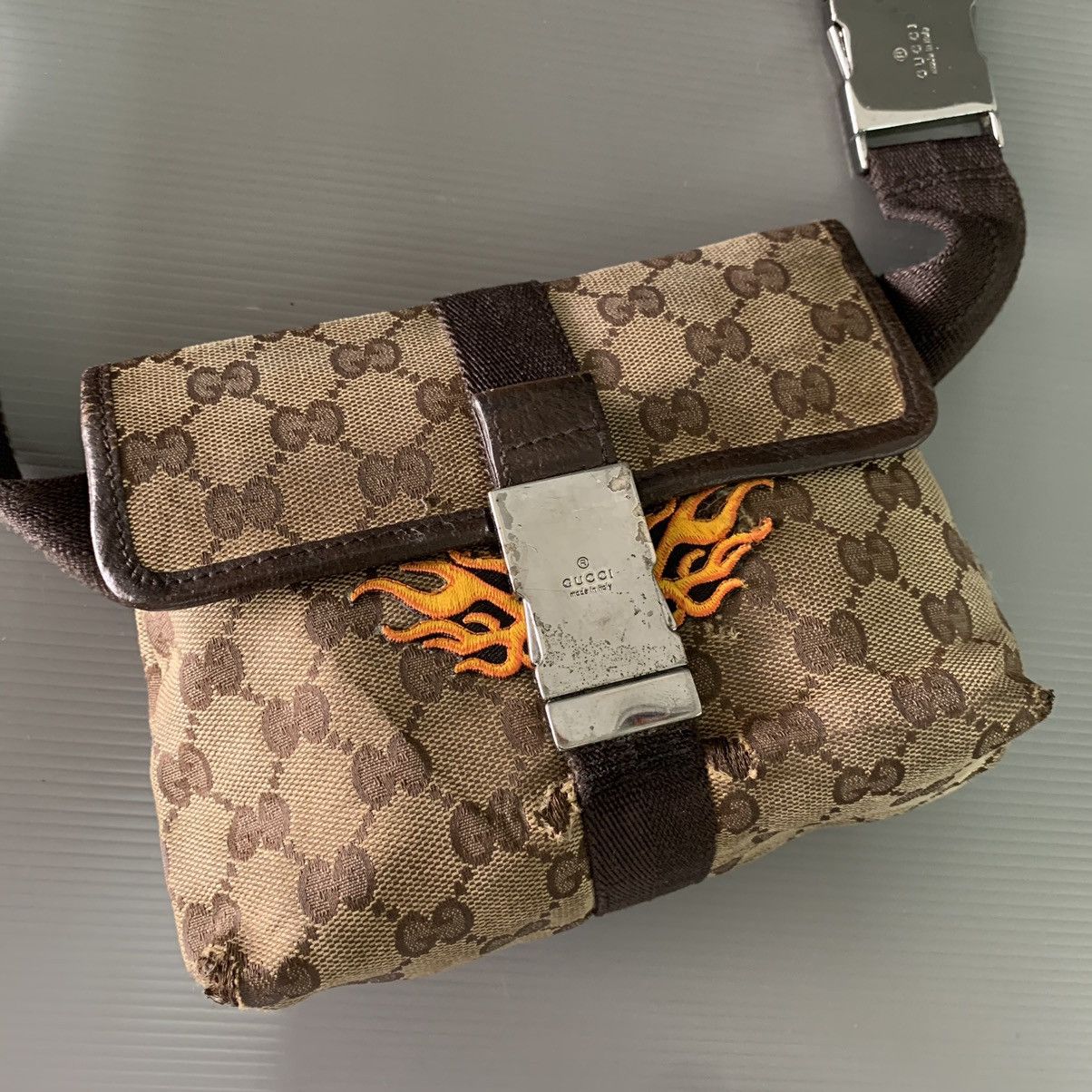 Gucci Gucci Monogram Waistbag Size ONE SIZE - 3 Thumbnail