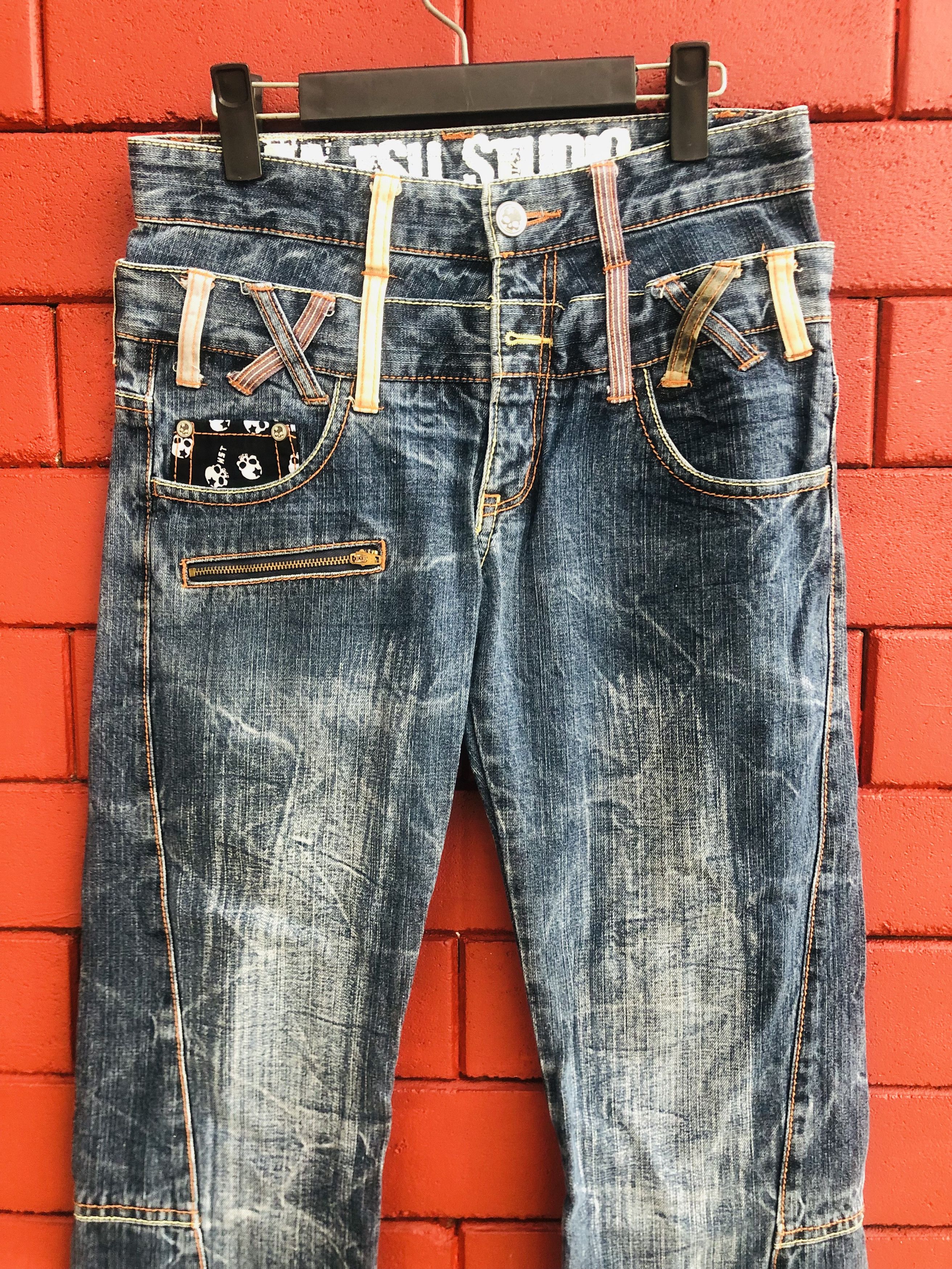 Japanese Brand × Vintage Vintage Bat-su Studio Japanese Designer Fashion Style Size US 30 / EU 46 - 3 Thumbnail