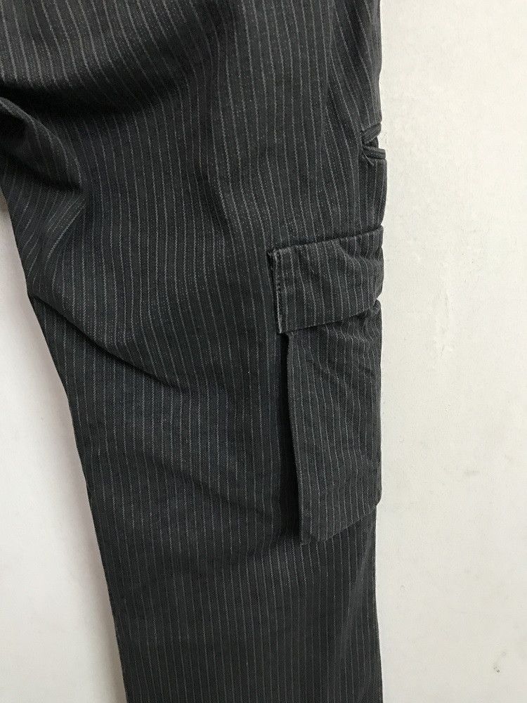 CABANE de ZUCCa ZUCCA TRAVAIL Made in France Striped Cargo Cropped Trouser Size US 32 / EU 48 - 15 Thumbnail