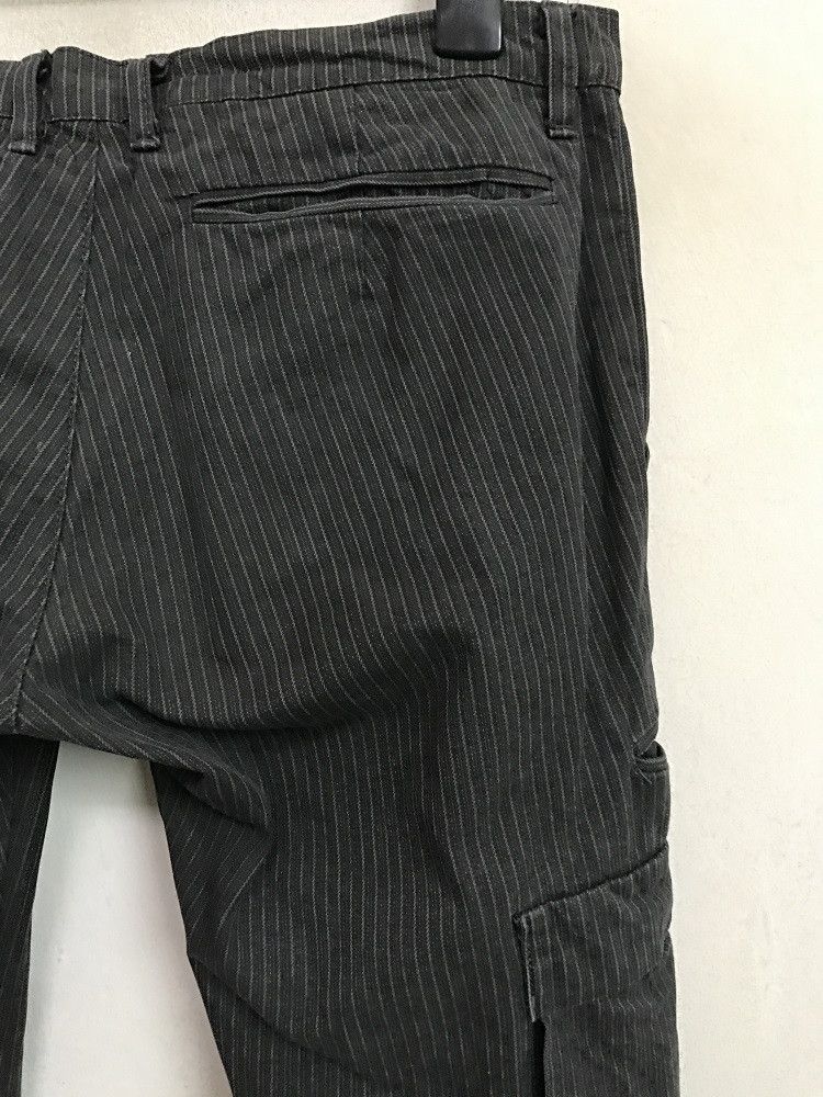 CABANE de ZUCCa ZUCCA TRAVAIL Made in France Striped Cargo Cropped Trouser Size US 32 / EU 48 - 12 Thumbnail