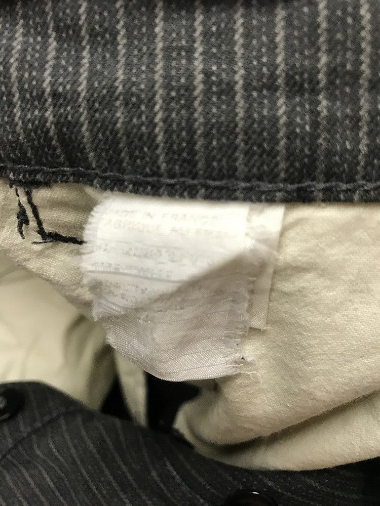 CABANE de ZUCCa ZUCCA TRAVAIL Made in France Striped Cargo Cropped Trouser Size US 32 / EU 48 - 21 Thumbnail