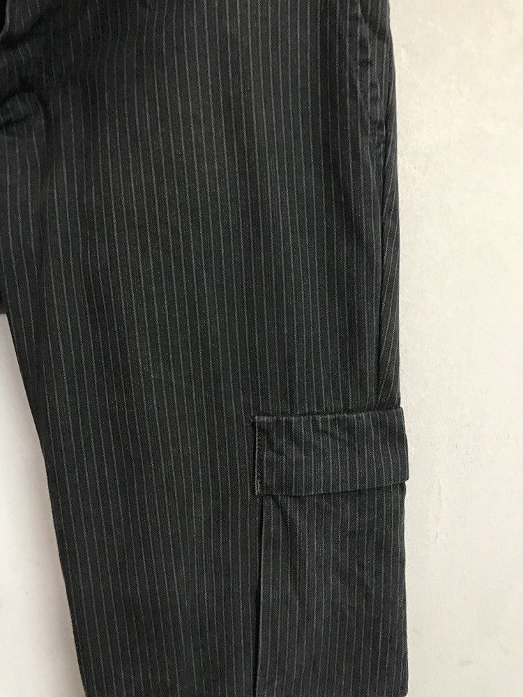CABANE de ZUCCa ZUCCA TRAVAIL Made in France Striped Cargo Cropped Trouser Size US 32 / EU 48 - 7 Thumbnail