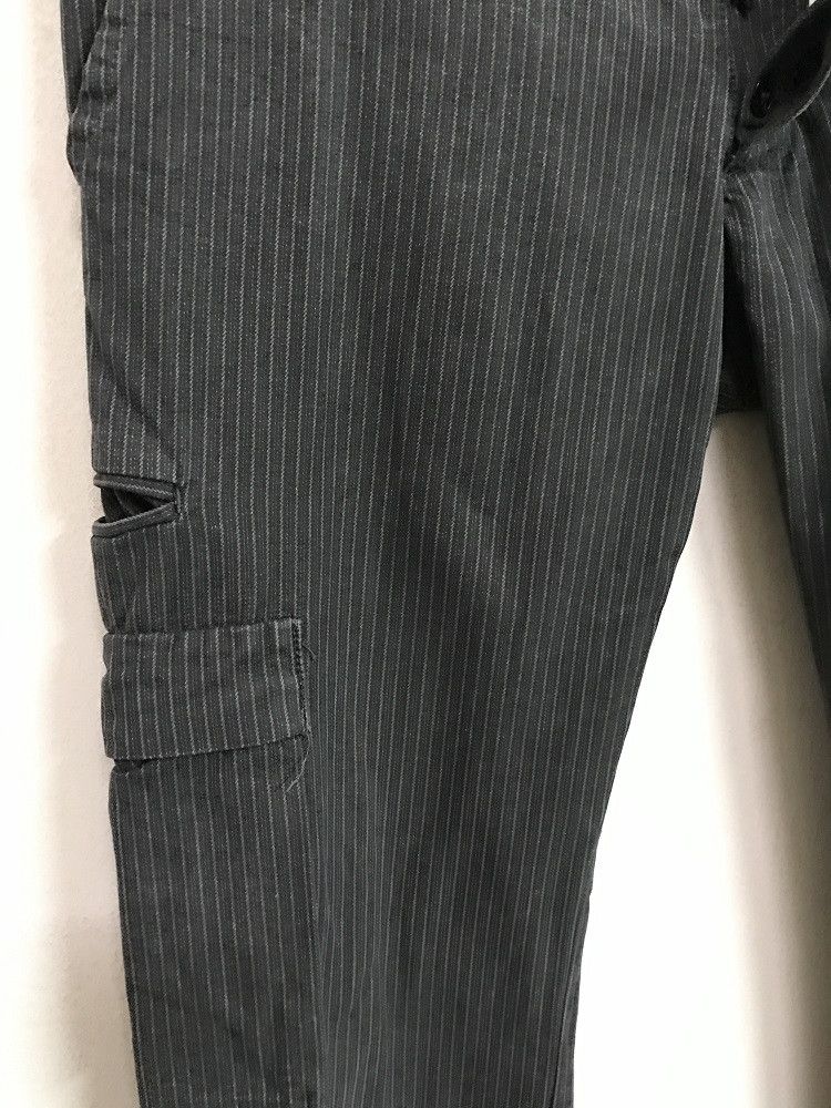 CABANE de ZUCCa ZUCCA TRAVAIL Made in France Striped Cargo Cropped Trouser Size US 32 / EU 48 - 4 Thumbnail