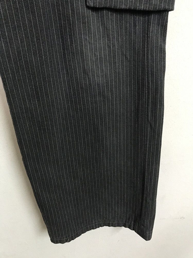 CABANE de ZUCCa ZUCCA TRAVAIL Made in France Striped Cargo Cropped Trouser Size US 32 / EU 48 - 9 Thumbnail