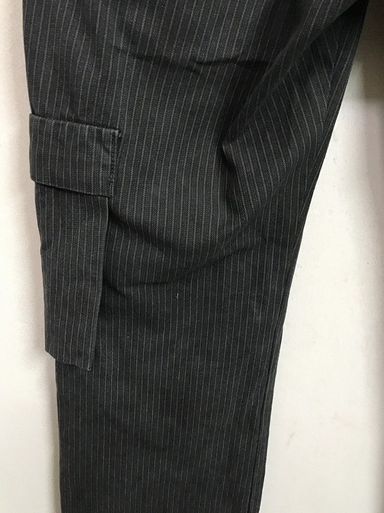 CABANE de ZUCCa ZUCCA TRAVAIL Made in France Striped Cargo Cropped Trouser Size US 32 / EU 48 - 13 Thumbnail