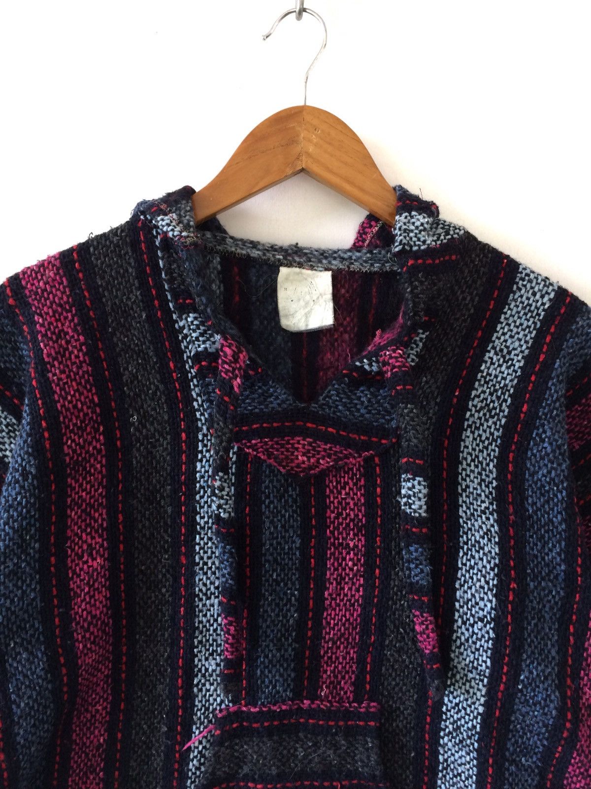 Japanese Brand Vintage Bajar Mexican Hoodies Pullover Size US S / EU 44-46 / 1 - 2 Thumbnail