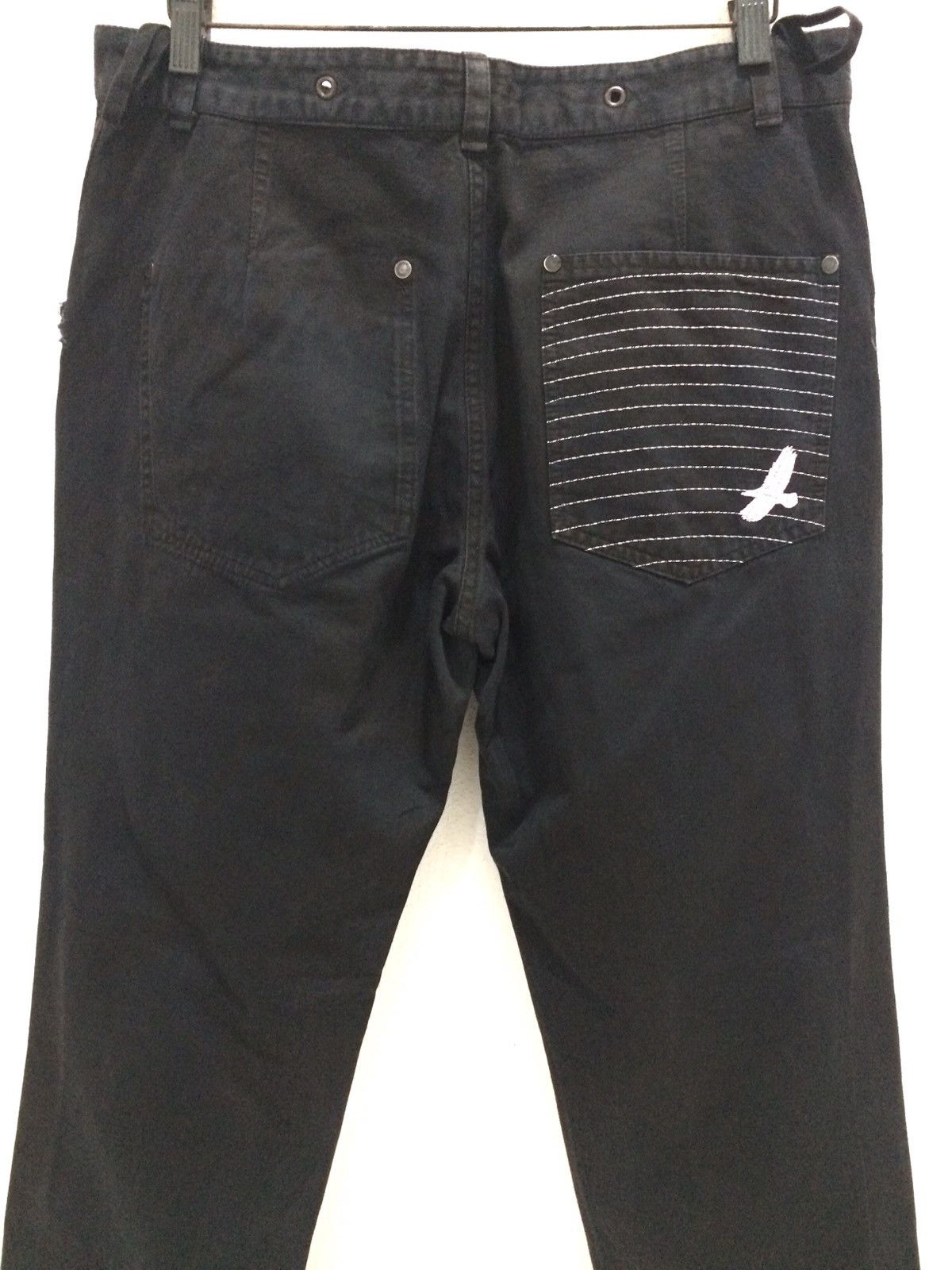 Griffin Griffin Black Top Design Casual Pant Size US 32 / EU 48 - 8 Thumbnail