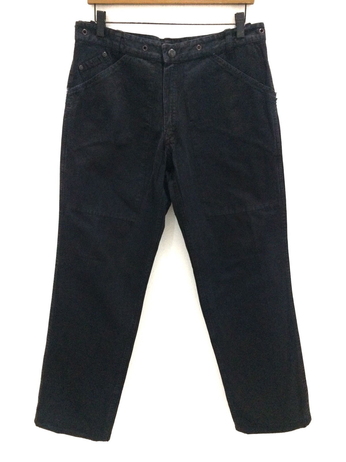 Griffin Griffin Black Top Design Casual Pant Size US 32 / EU 48 - 2 Thumbnail
