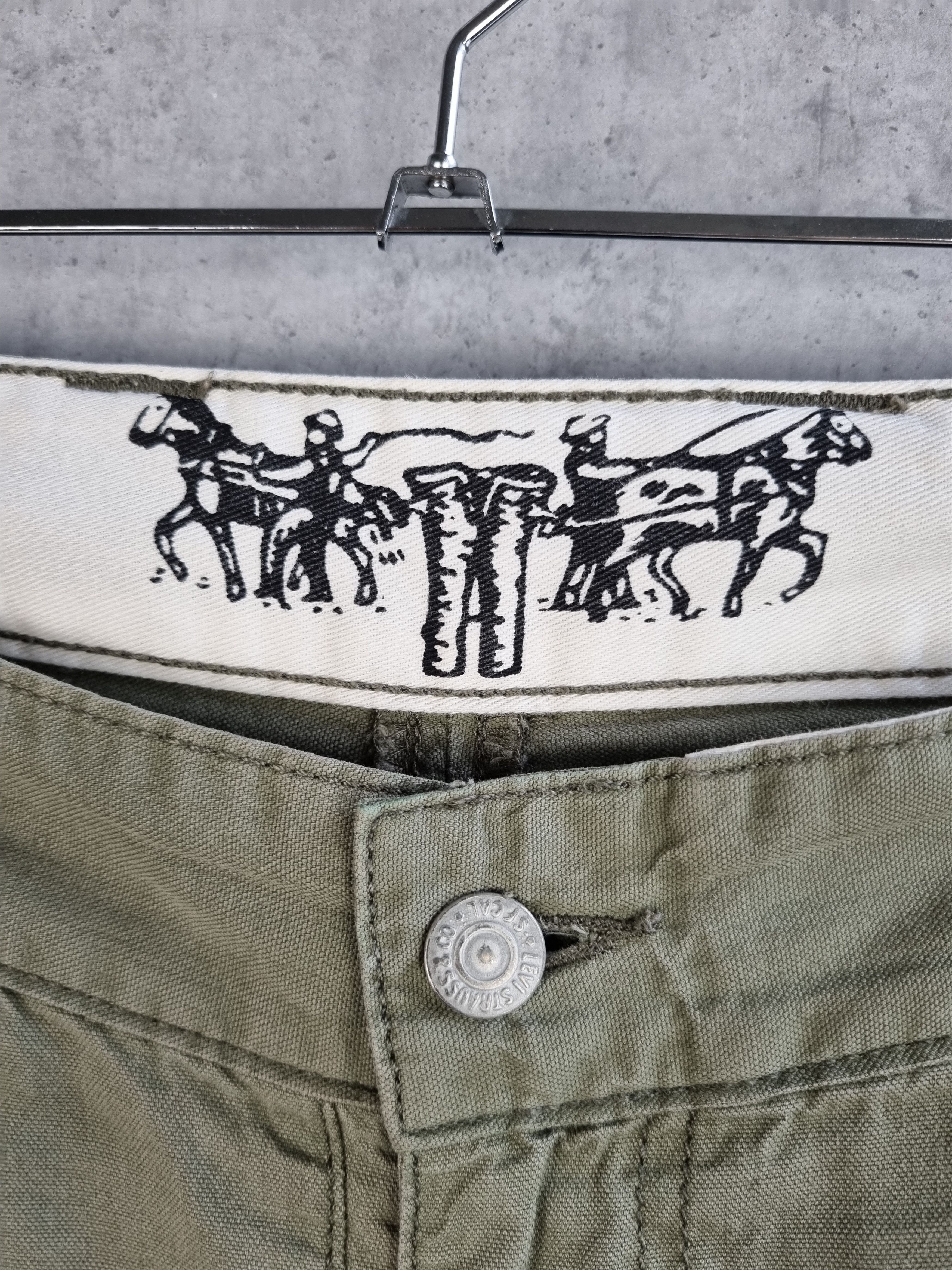 Levi's × Vintage Rare Vintage LEVIS Cargo Military Pants VUJA DE Style Size US 33 - 5 Thumbnail