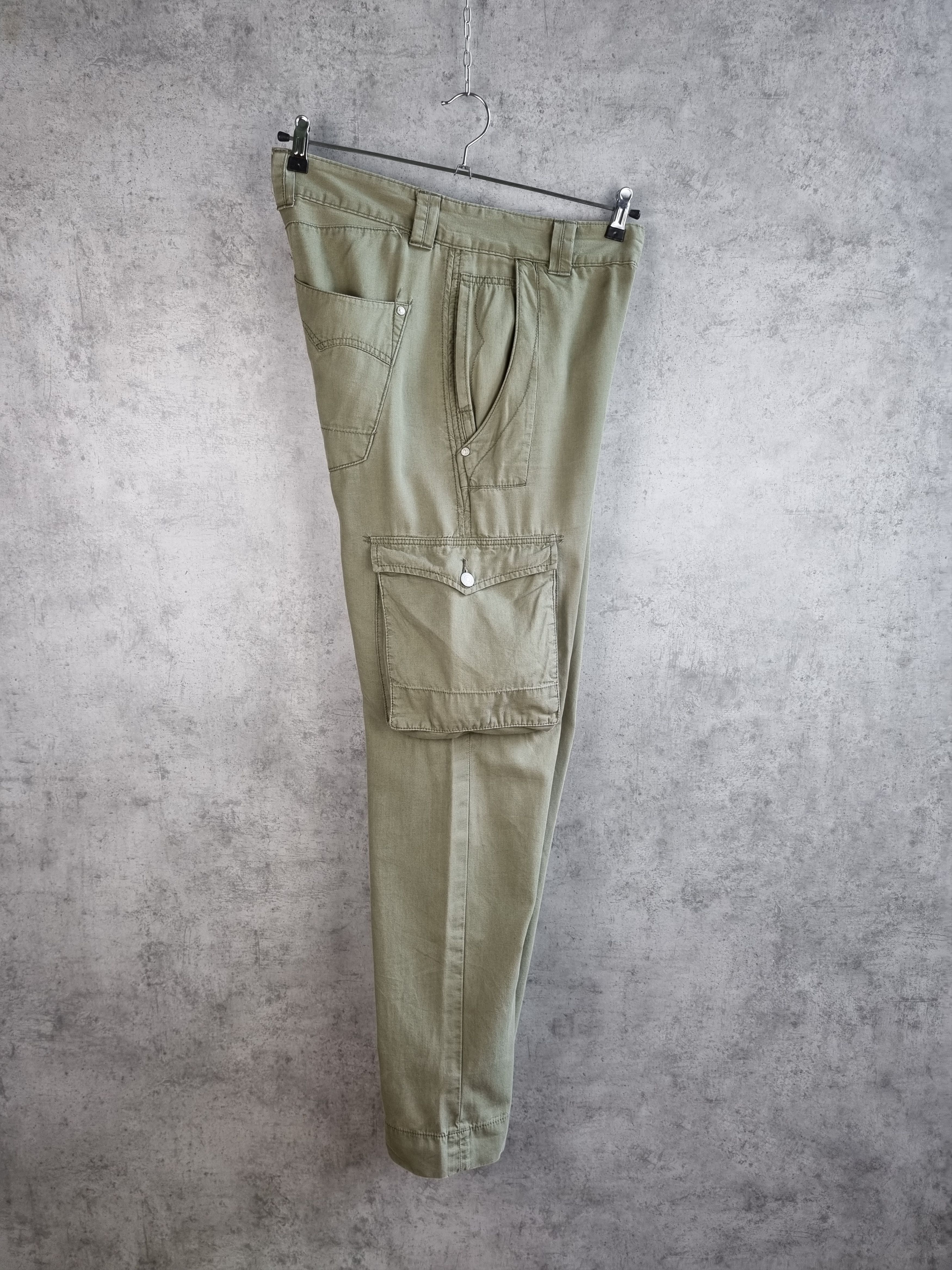 Levi's × Vintage Rare Vintage LEVIS Cargo Military Pants VUJA DE Style Size US 33 - 3 Thumbnail