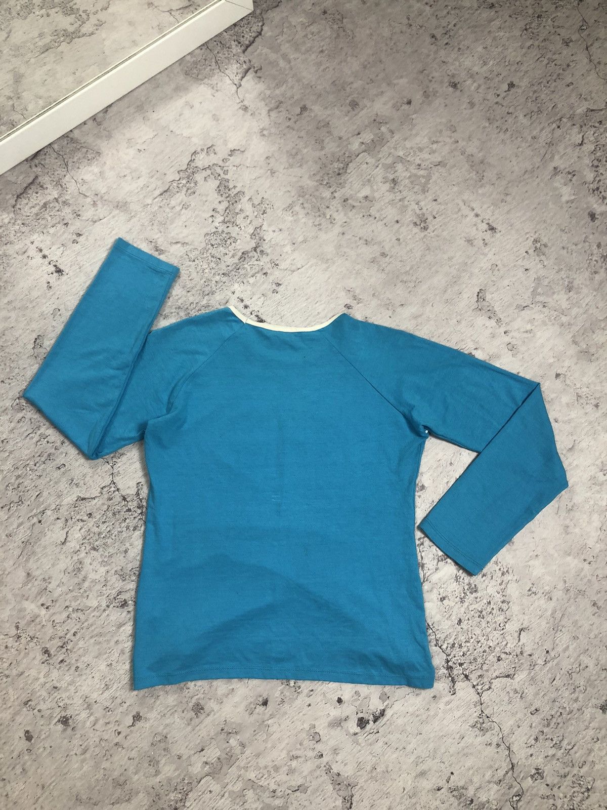 Diesel × Vintage VTG Woman’s Faded Diesel Longsleeve Jersey Central Big Logo Size M / US 6-8 / IT 42-44 - 10 Thumbnail