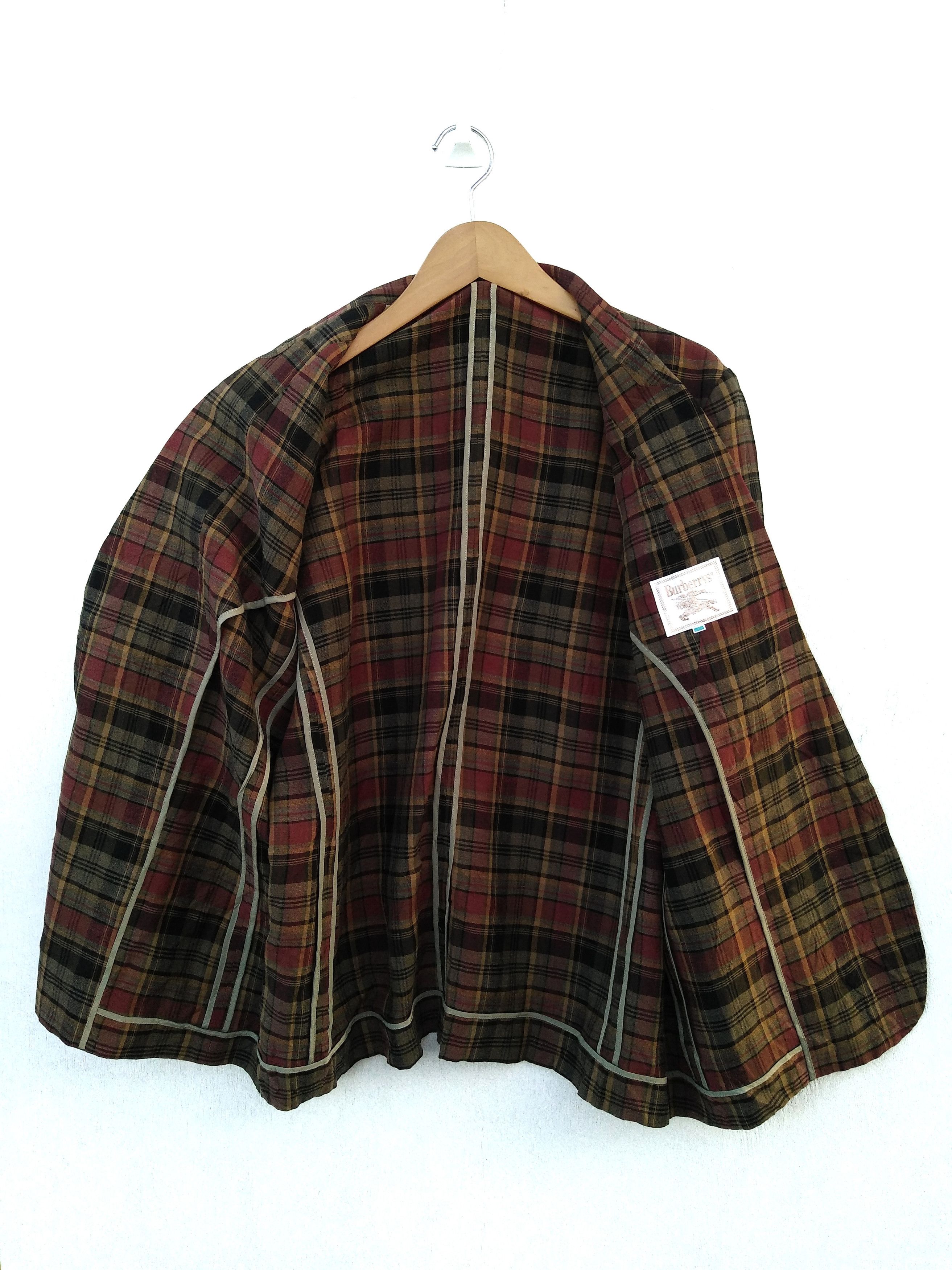 Burberry 🔥Vintage Burberry's Nova Check Blazer Size:13BR Size US M / EU 48-50 / 2 - 3 Thumbnail