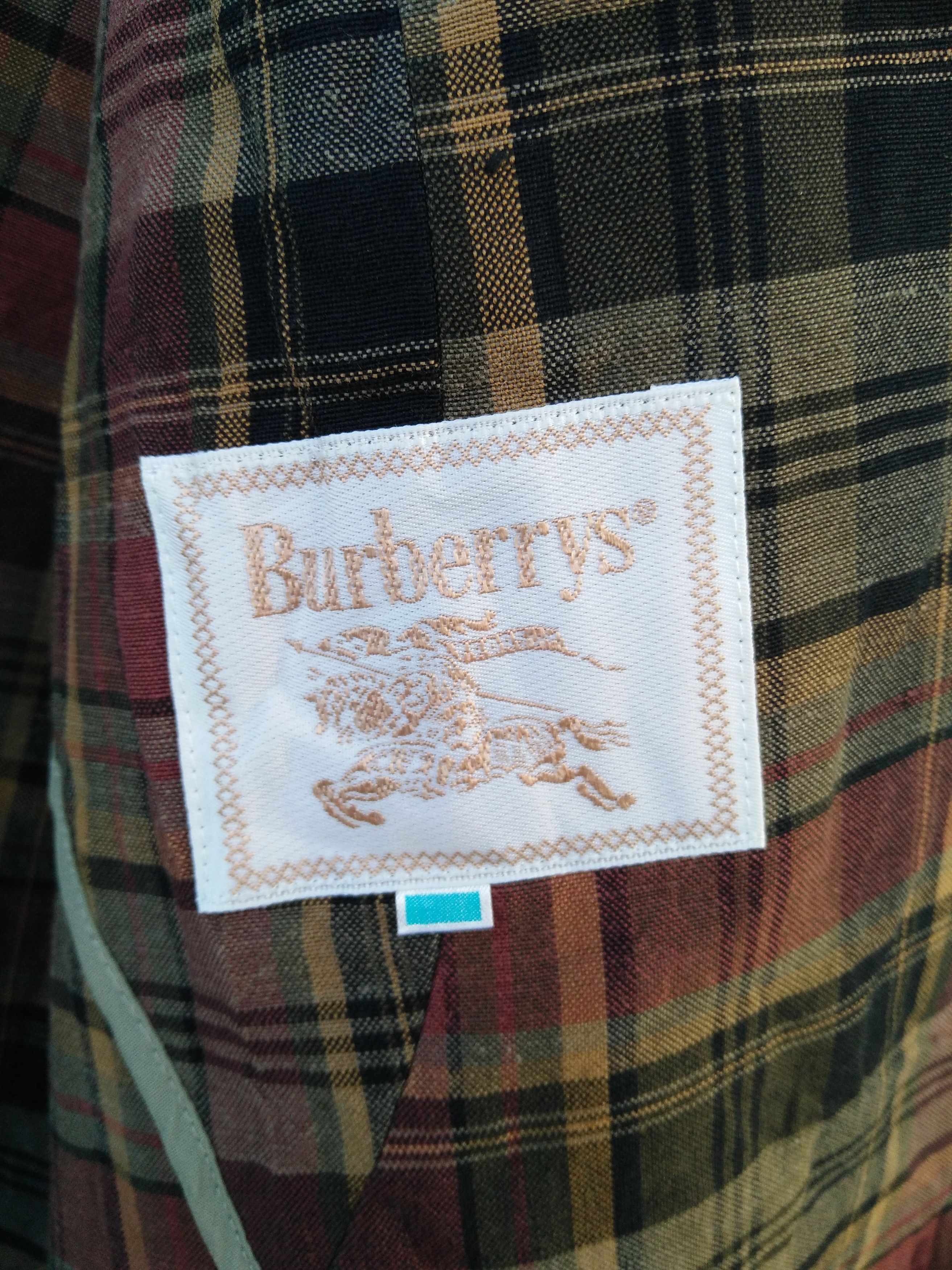 Burberry 🔥Vintage Burberry's Nova Check Blazer Size:13BR Size US M / EU 48-50 / 2 - 9 Thumbnail
