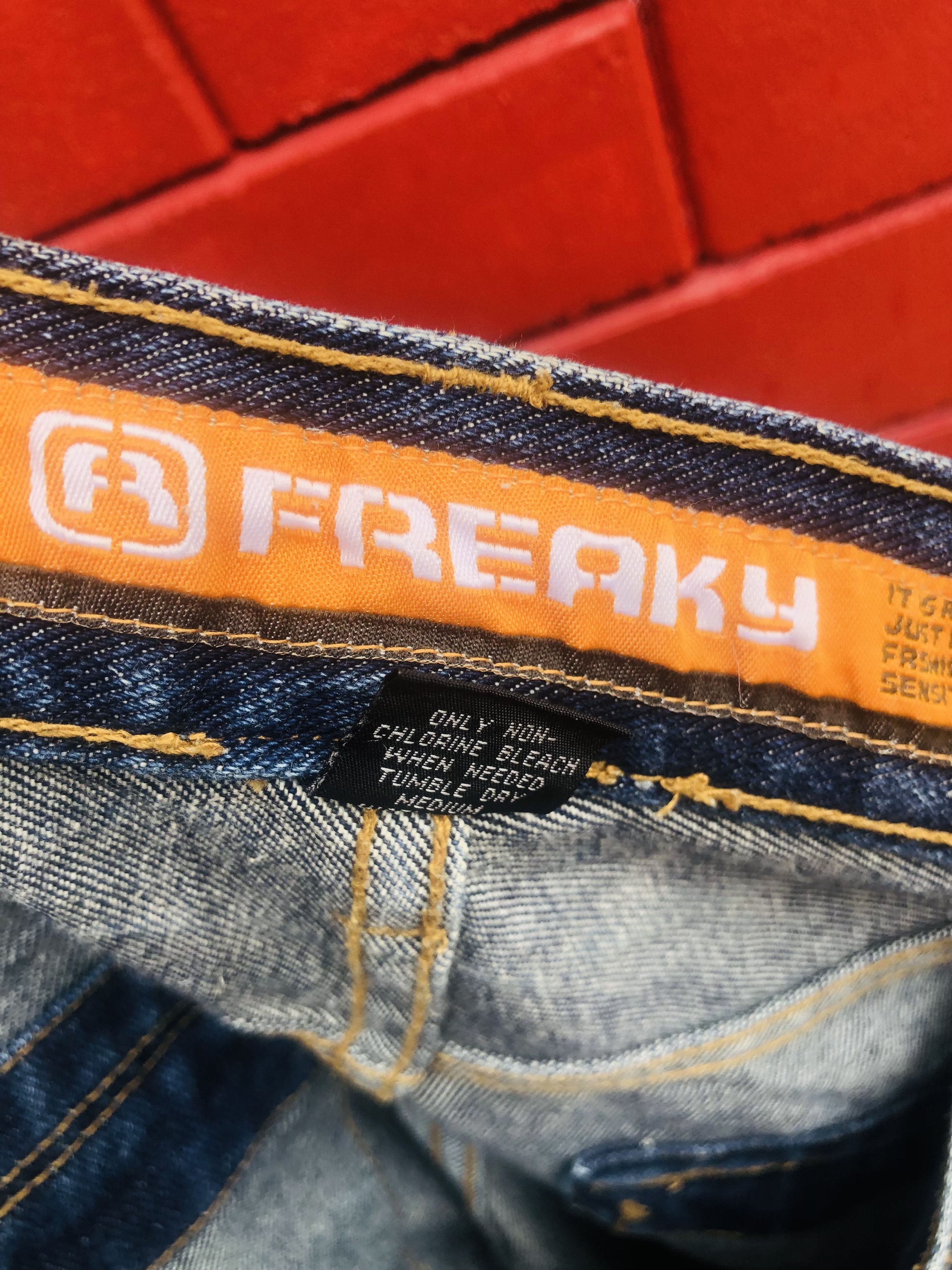 Japanese Brand × Vintage Vintage Freaky Hip Hop Japanese Designer Fashion Style Size US 33 - 8 Thumbnail