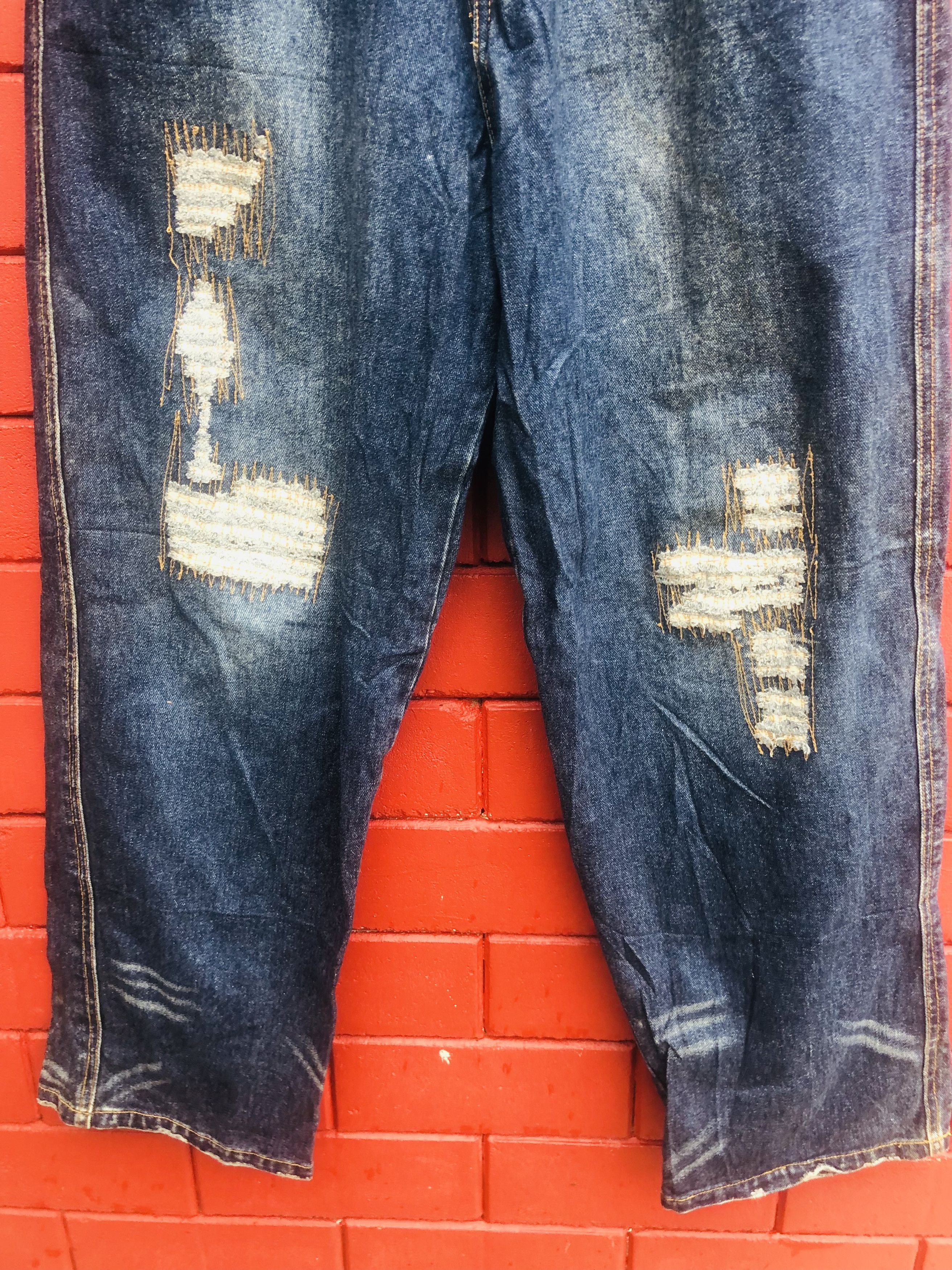 Japanese Brand × Vintage Vintage Freaky Hip Hop Japanese Designer Fashion Style Size US 33 - 4 Thumbnail