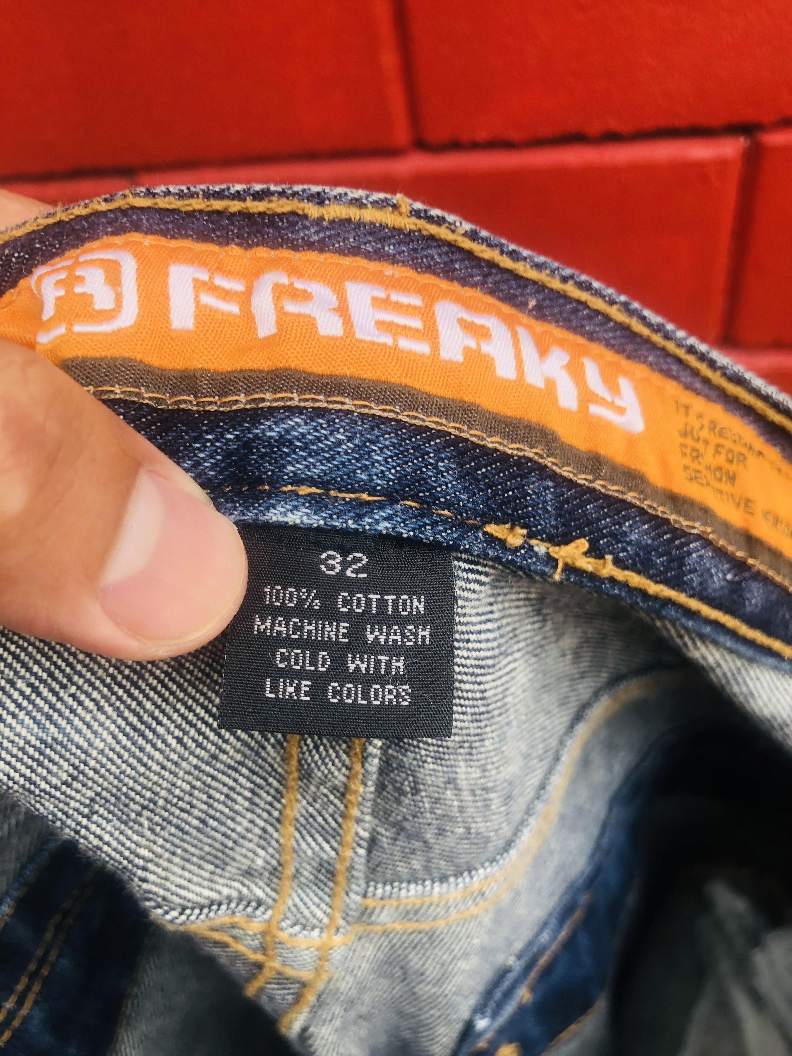 Japanese Brand × Vintage Vintage Freaky Hip Hop Japanese Designer Fashion Style Size US 33 - 9 Thumbnail