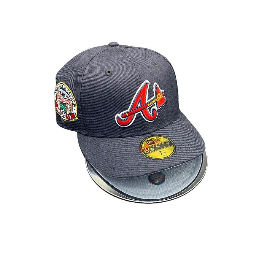 Hat Club × New Era Atlanta Braves Fitted Size ONE SIZE - 3 Thumbnail