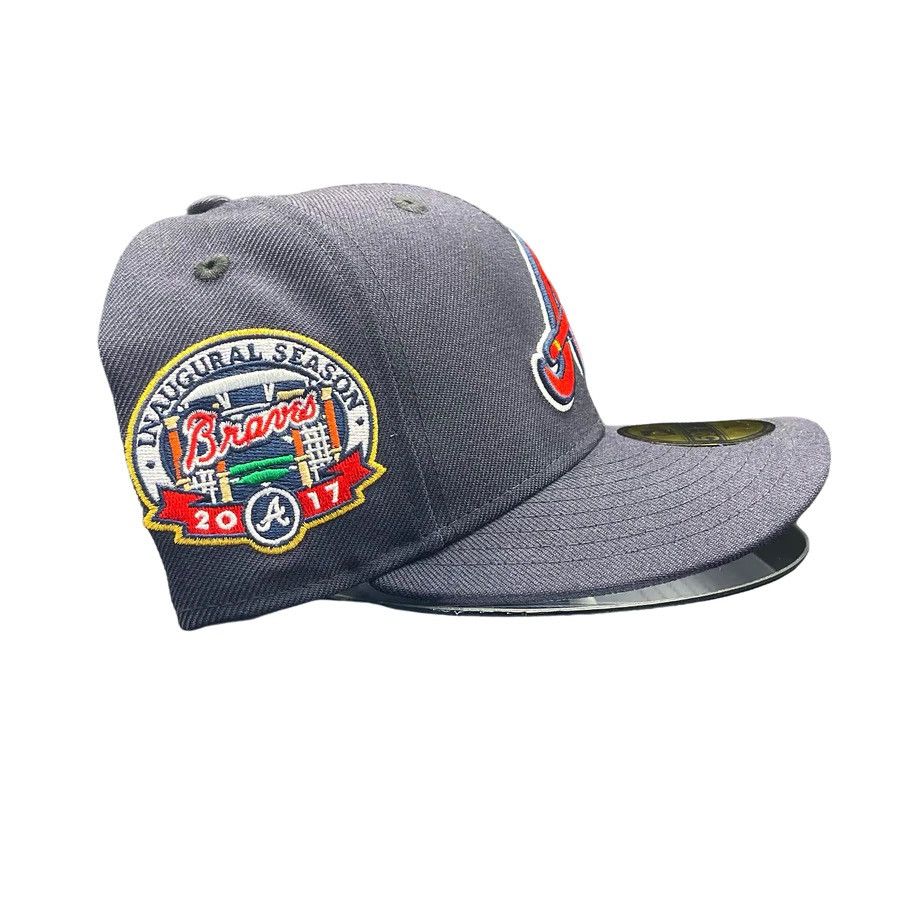 Hat Club × New Era Atlanta Braves Fitted Size ONE SIZE - 4 Thumbnail