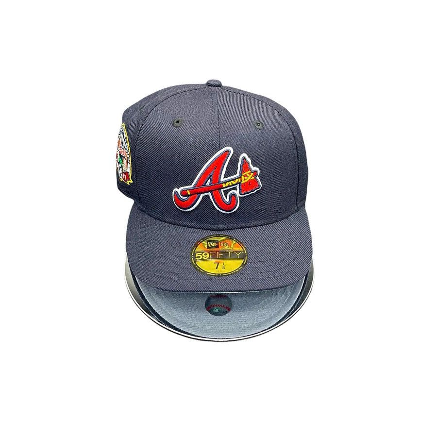 Hat Club × New Era Atlanta Braves Fitted Size ONE SIZE - 5 Thumbnail