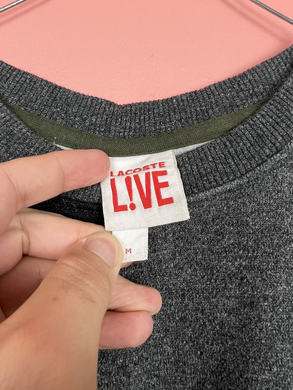 Lacoste Lacoste live oversized sweatshirt luxury belts sale prl Size US M / EU 48-50 / 2 - 6 Thumbnail