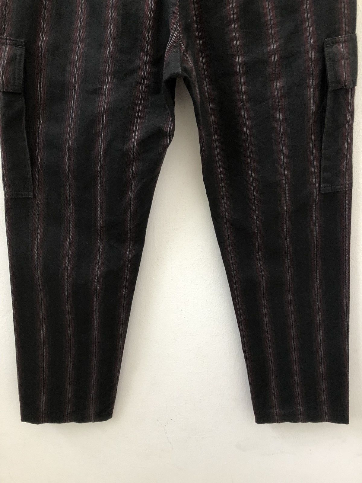 FOB Factory FF Japan Experimental Special Clothes Border Striped Cargo Size US 31 - 8 Thumbnail